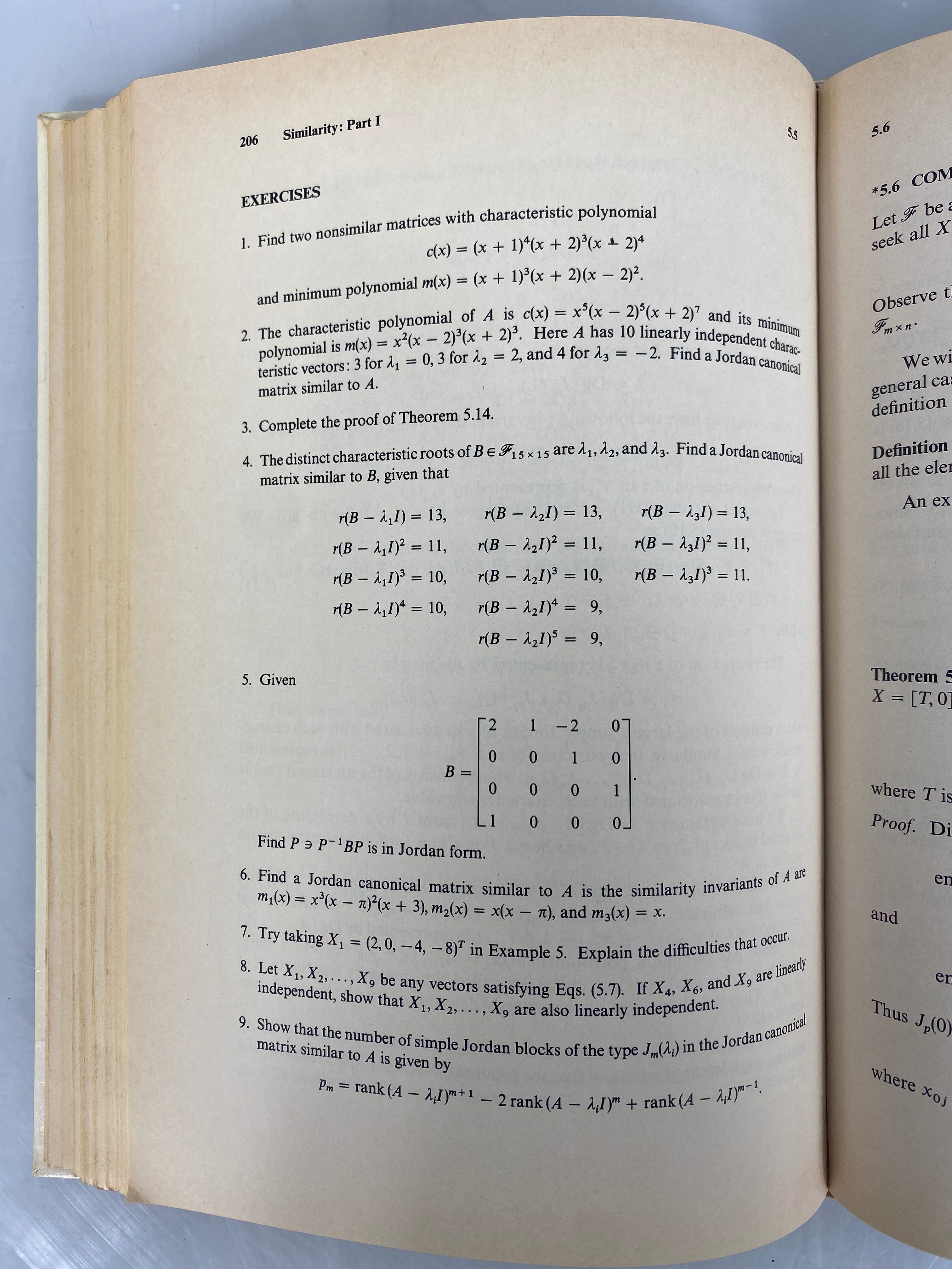 Matrices & Linear Transformations Charles Cullen 1972 2nd Edition HC