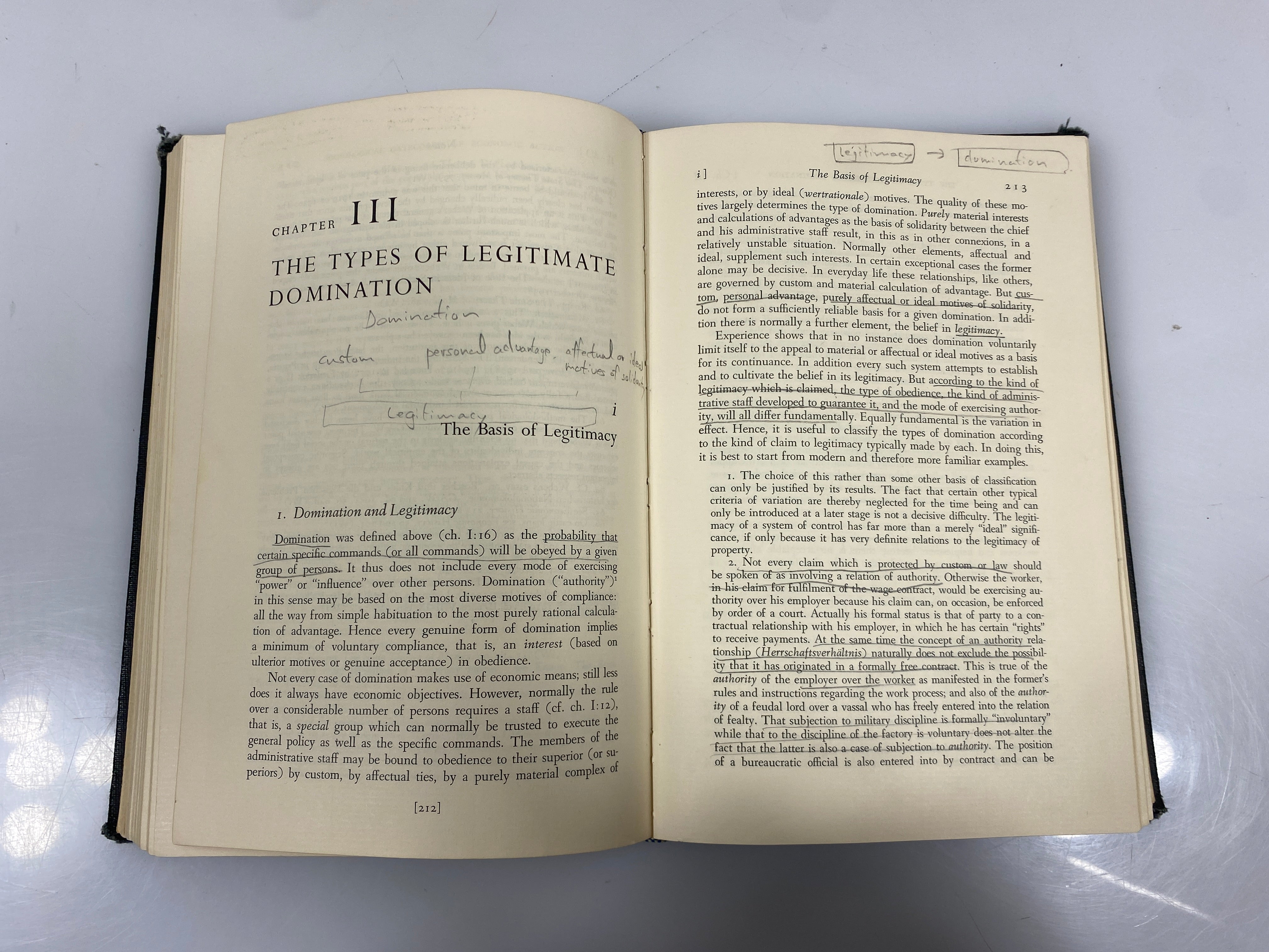 Max Weber Economy and Society Roth/Wittich Bedminster Press 1968 Ex-Library HC