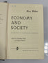 Max Weber Economy and Society Roth/Wittich Bedminster Press 1968 Ex-Library HC