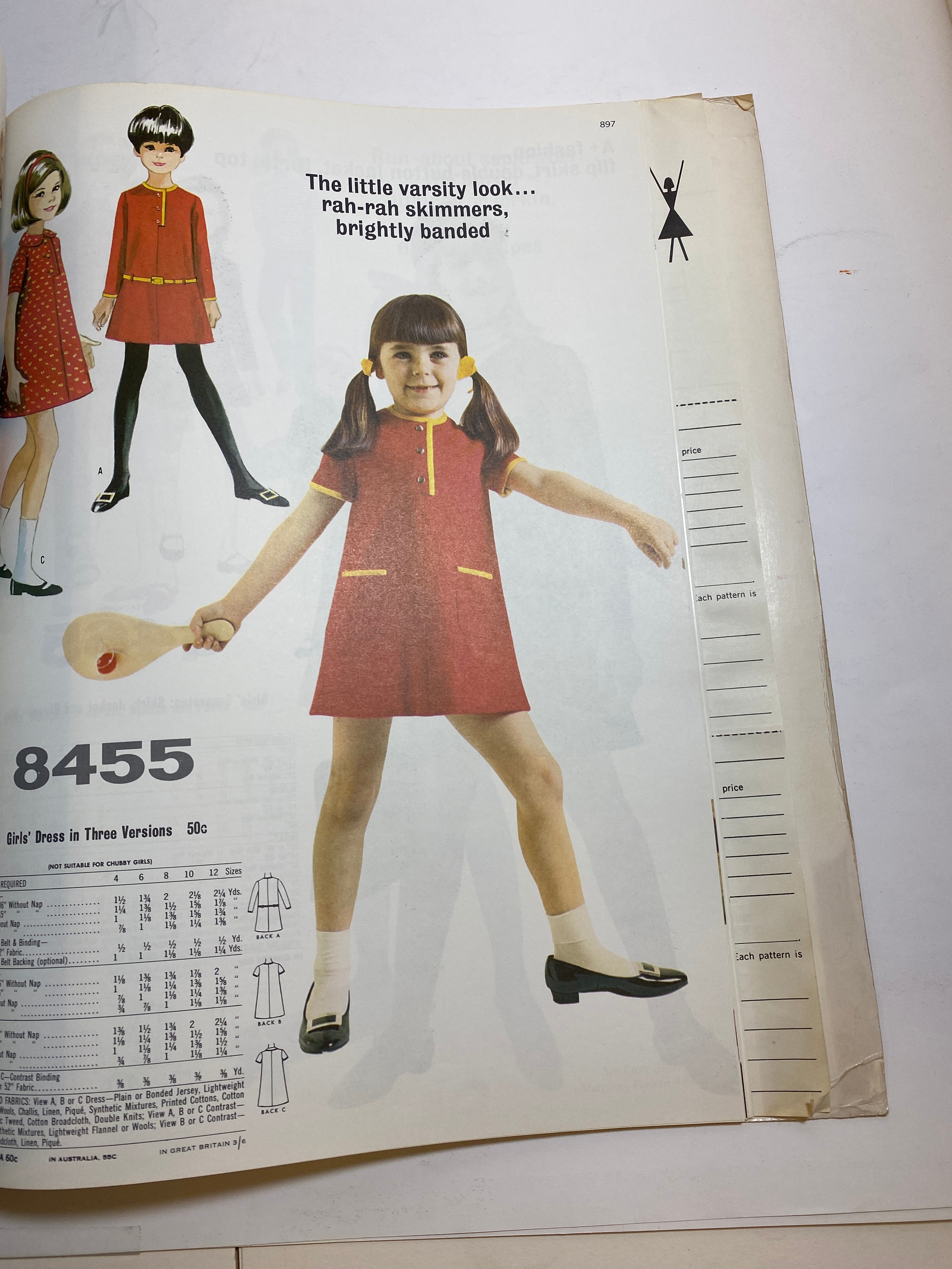 McCall's Fall 1966 School Counter Catalog Book