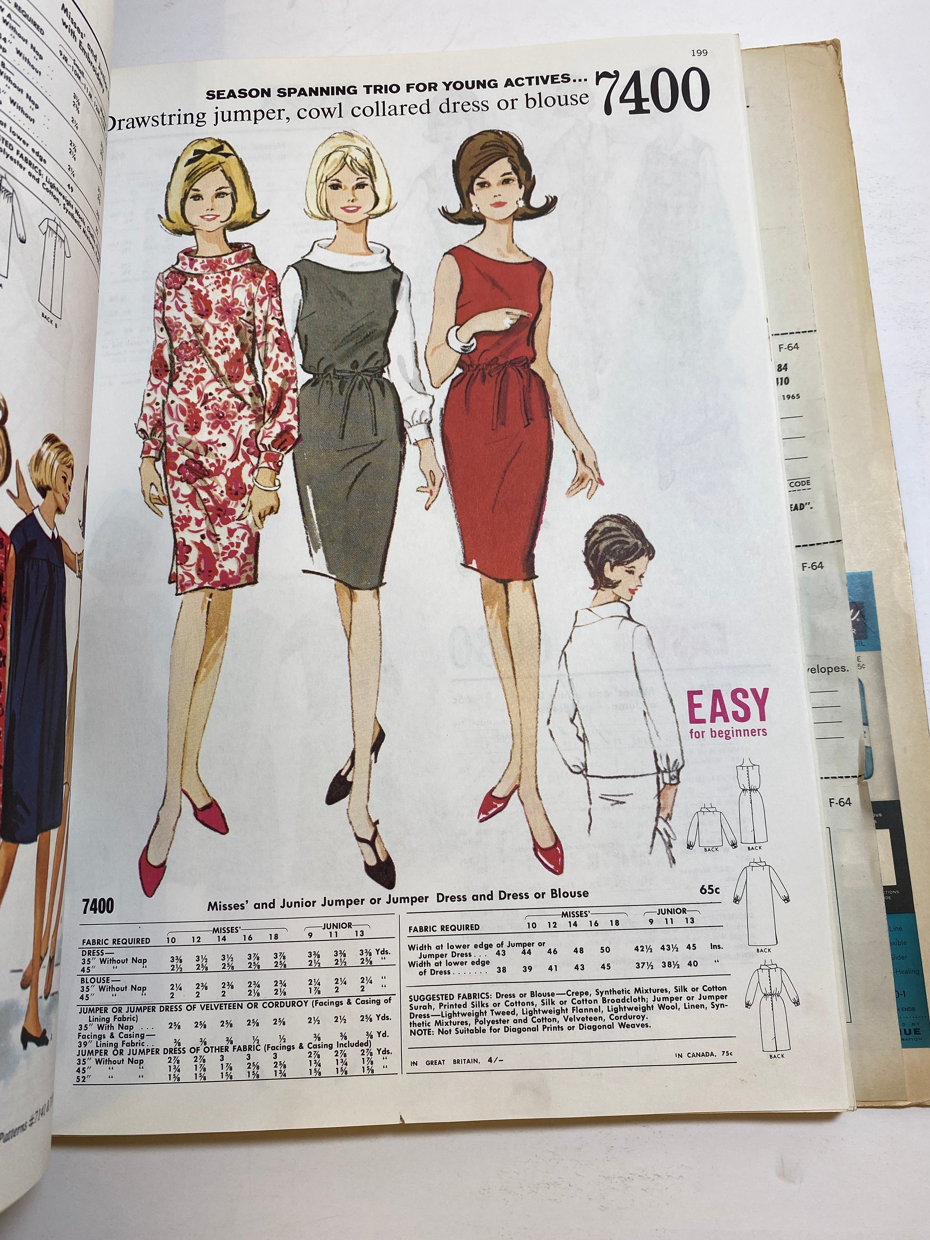 McCall's October 1964 Counter Catalog Book