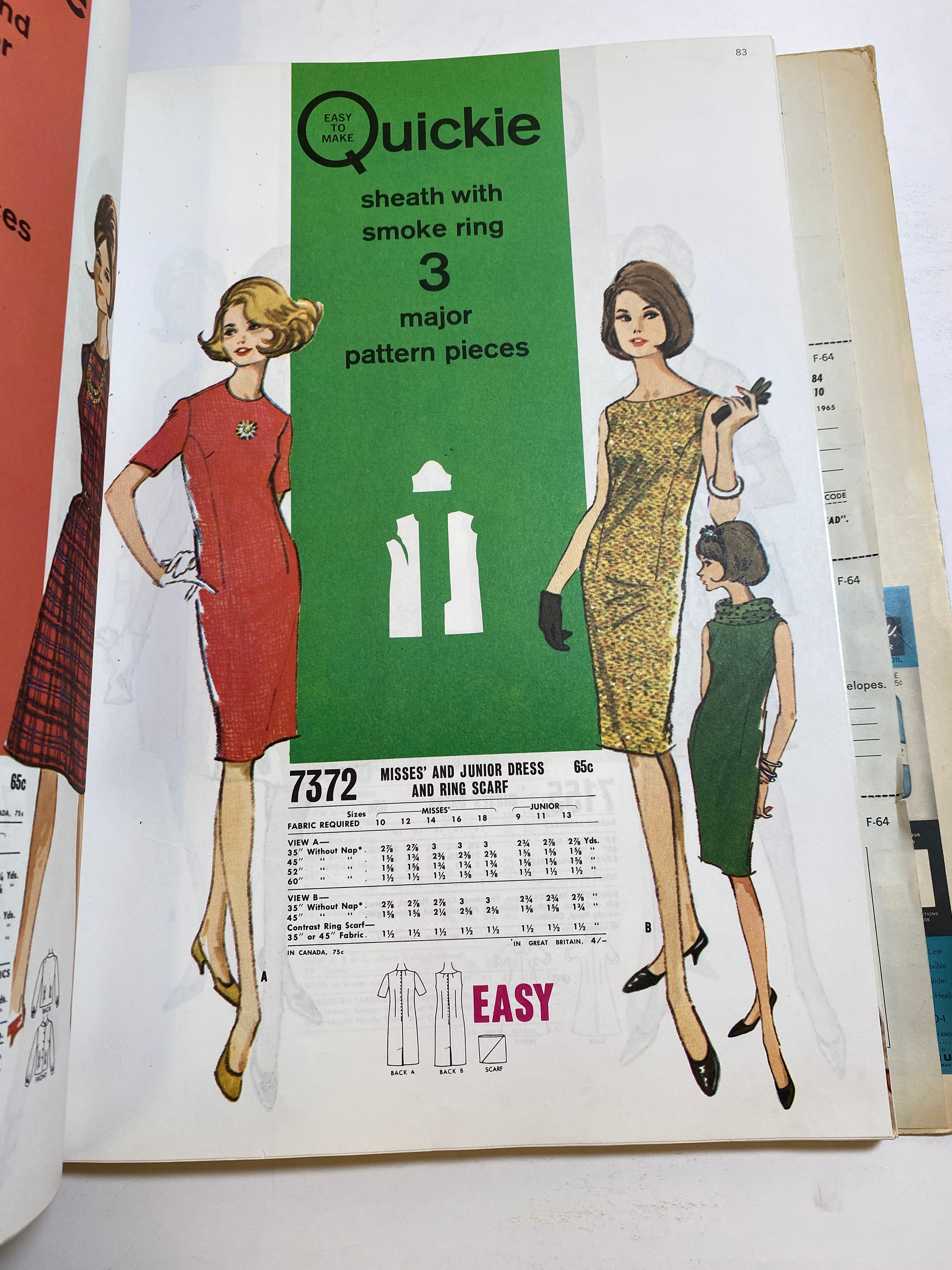 McCall's October 1964 Counter Catalog Book