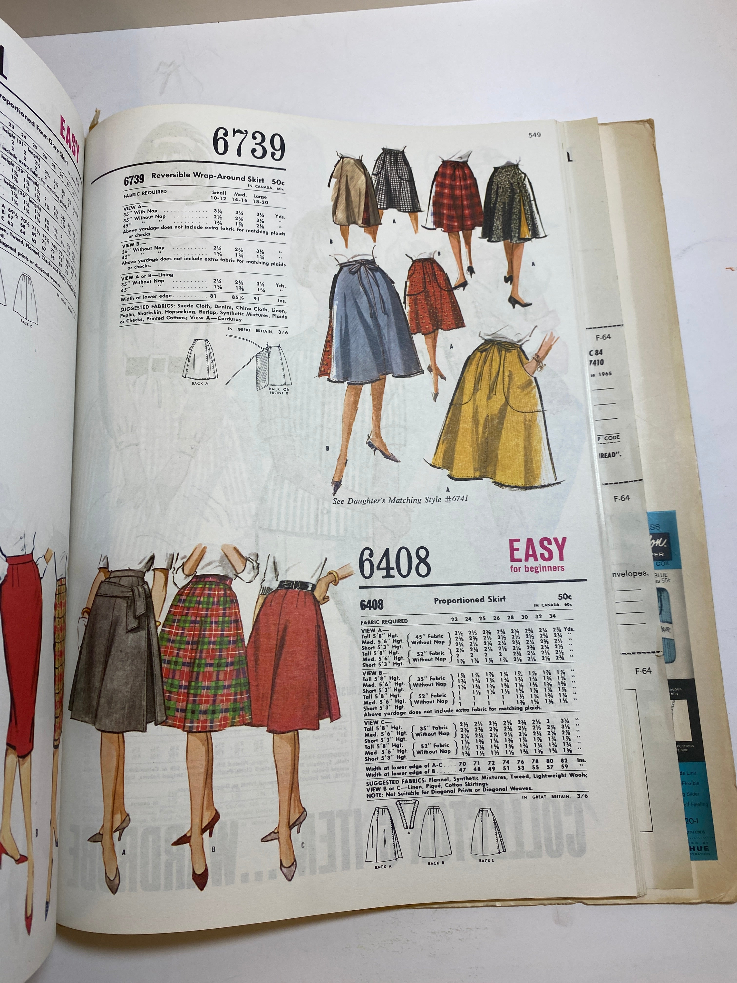 McCall's October 1964 Counter Catalog Book