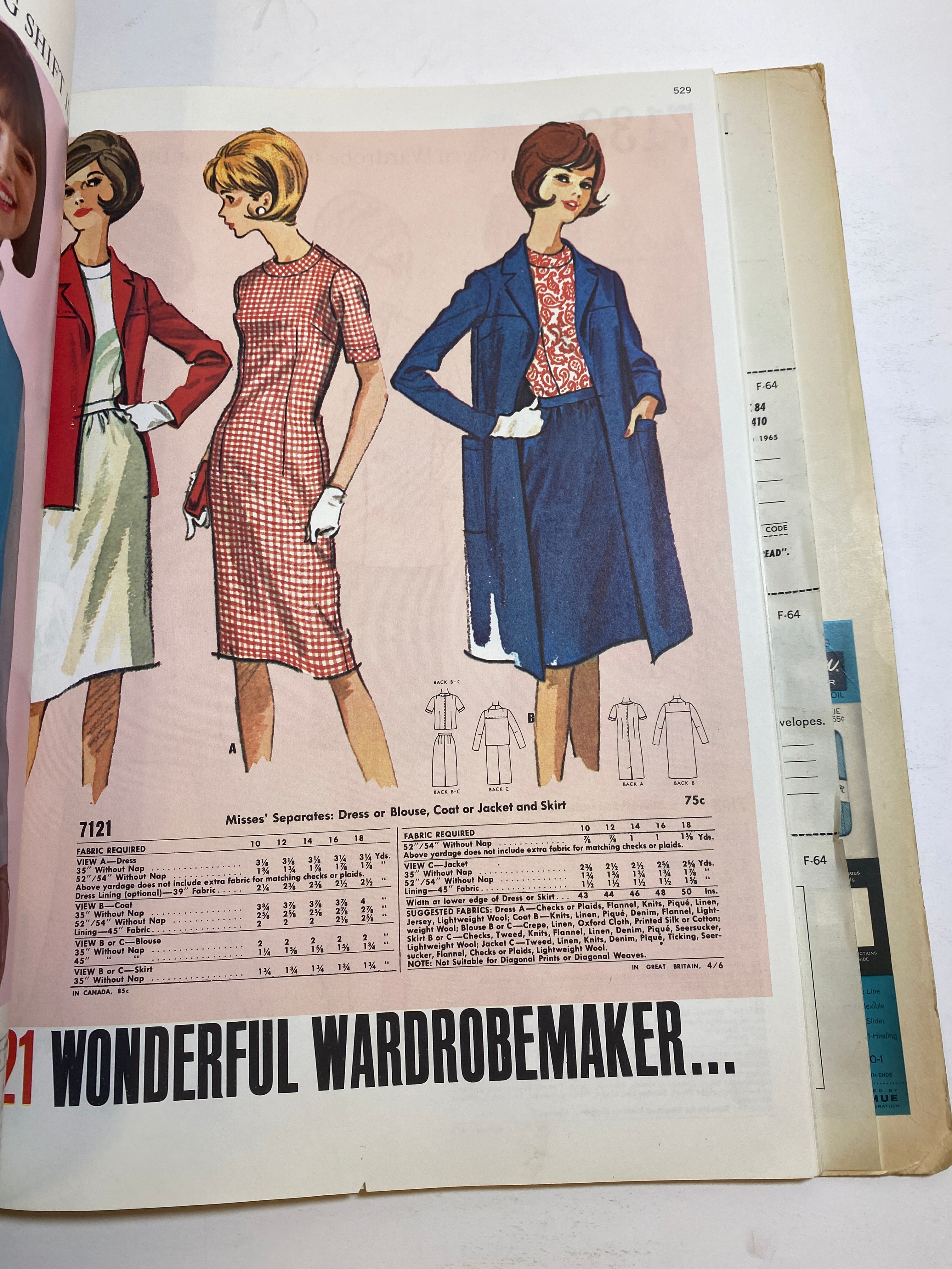 McCall's October 1964 Counter Catalog Book