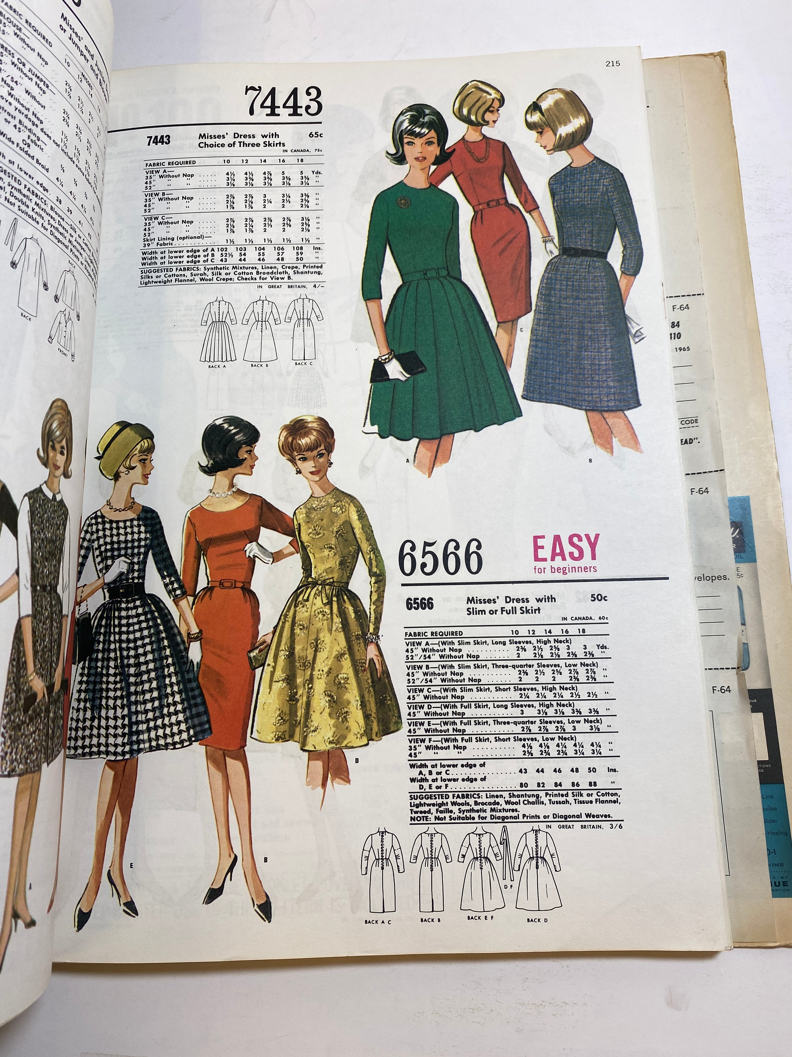 McCall's October 1964 Counter Catalog Book