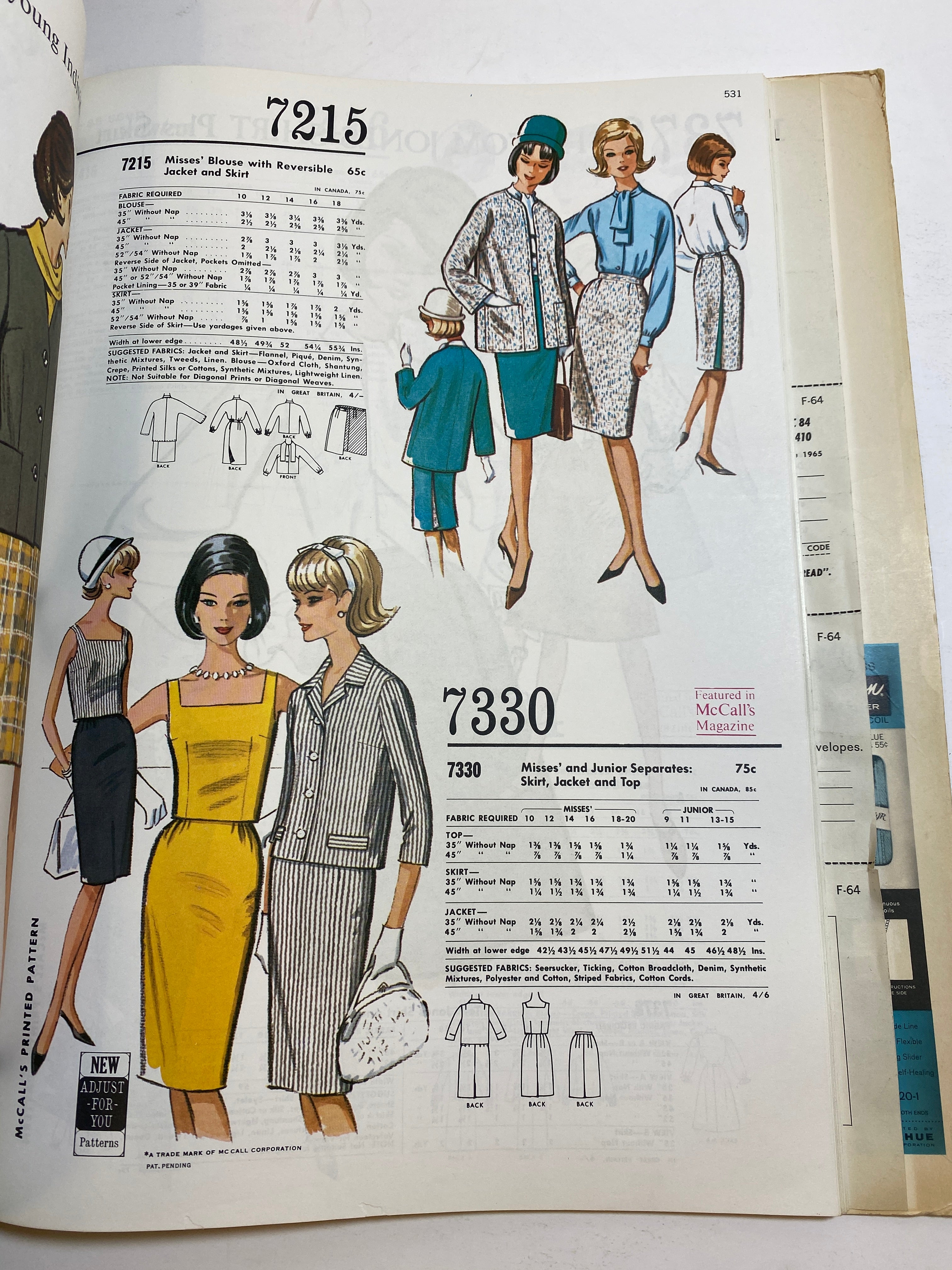 McCall's October 1964 Counter Catalog Book