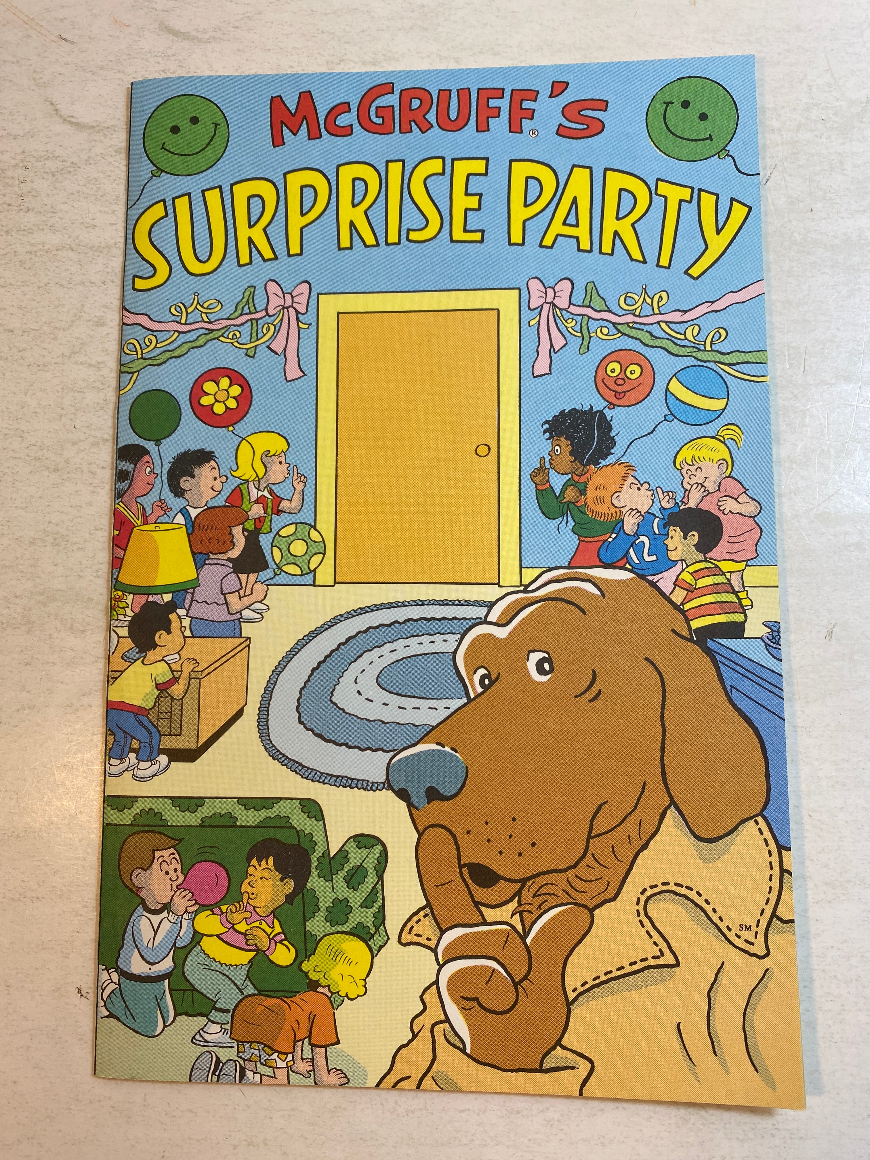 McGruff's Surprise Party Comic 1989