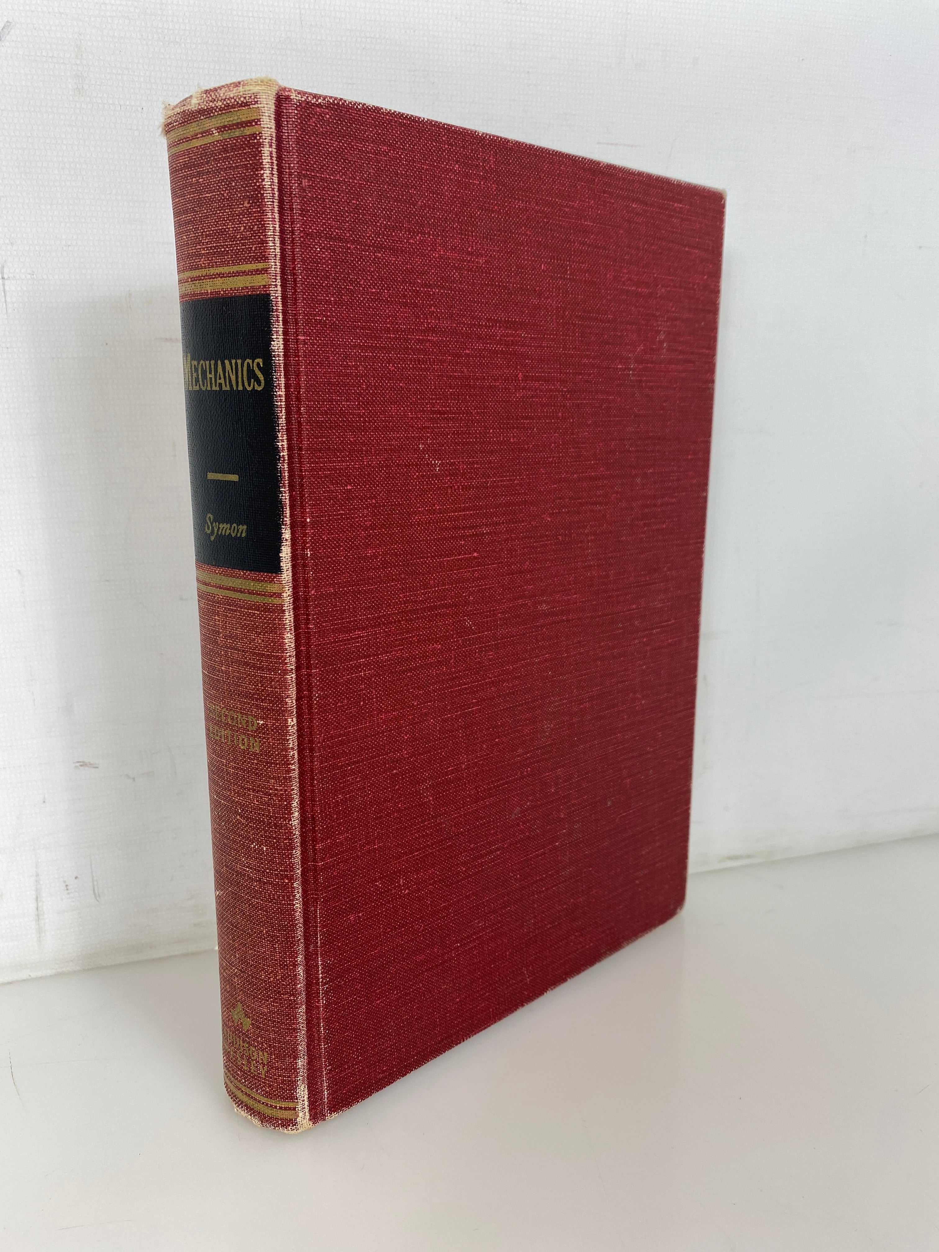 Mechanics by Keith Symon 1961 Second Edition Second Printing HC