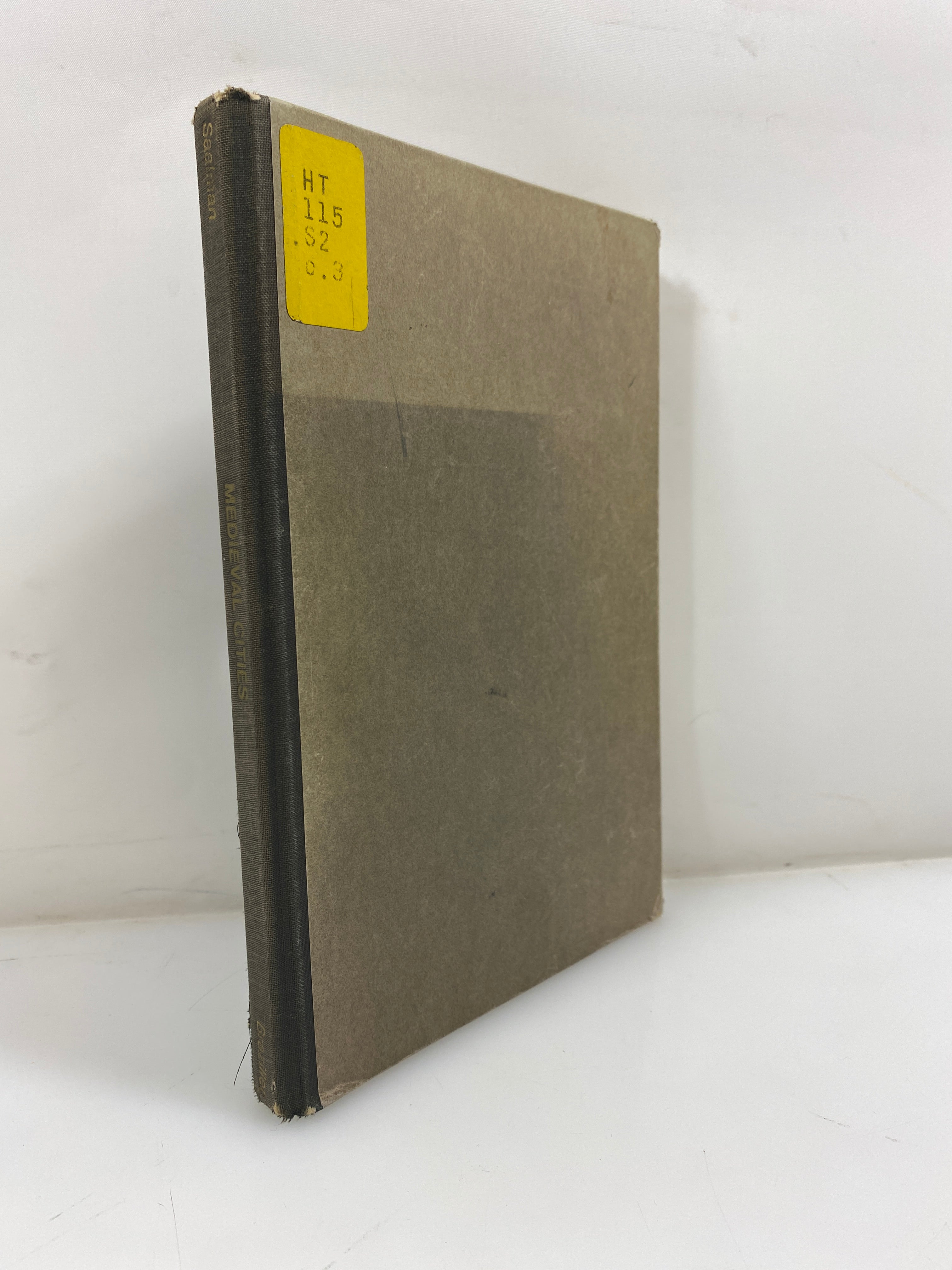Medieval Cities by Howard Saalman Ex-library 1968 HC
