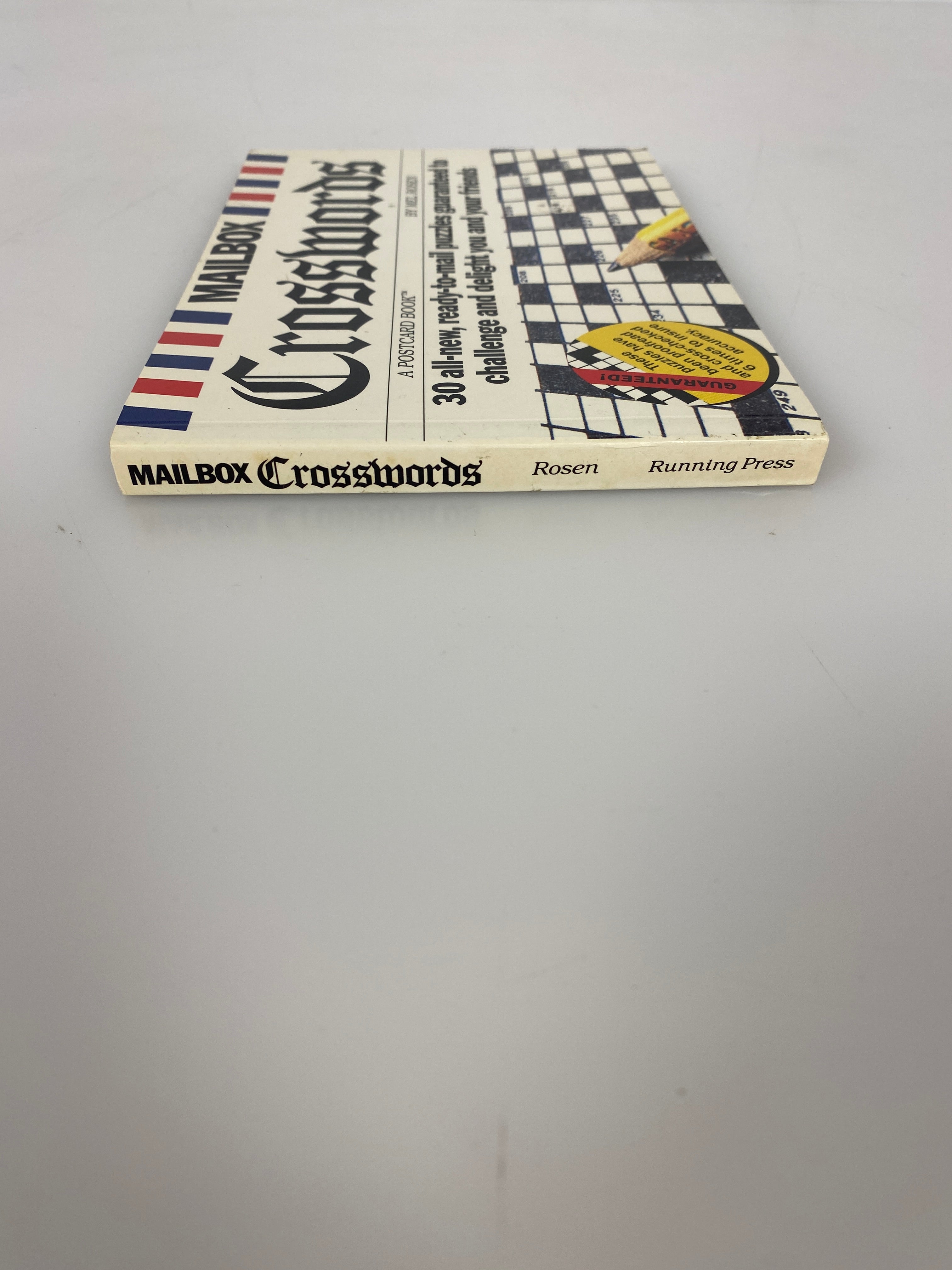Mel Rosen Mailbox Crosswords Postcard Book