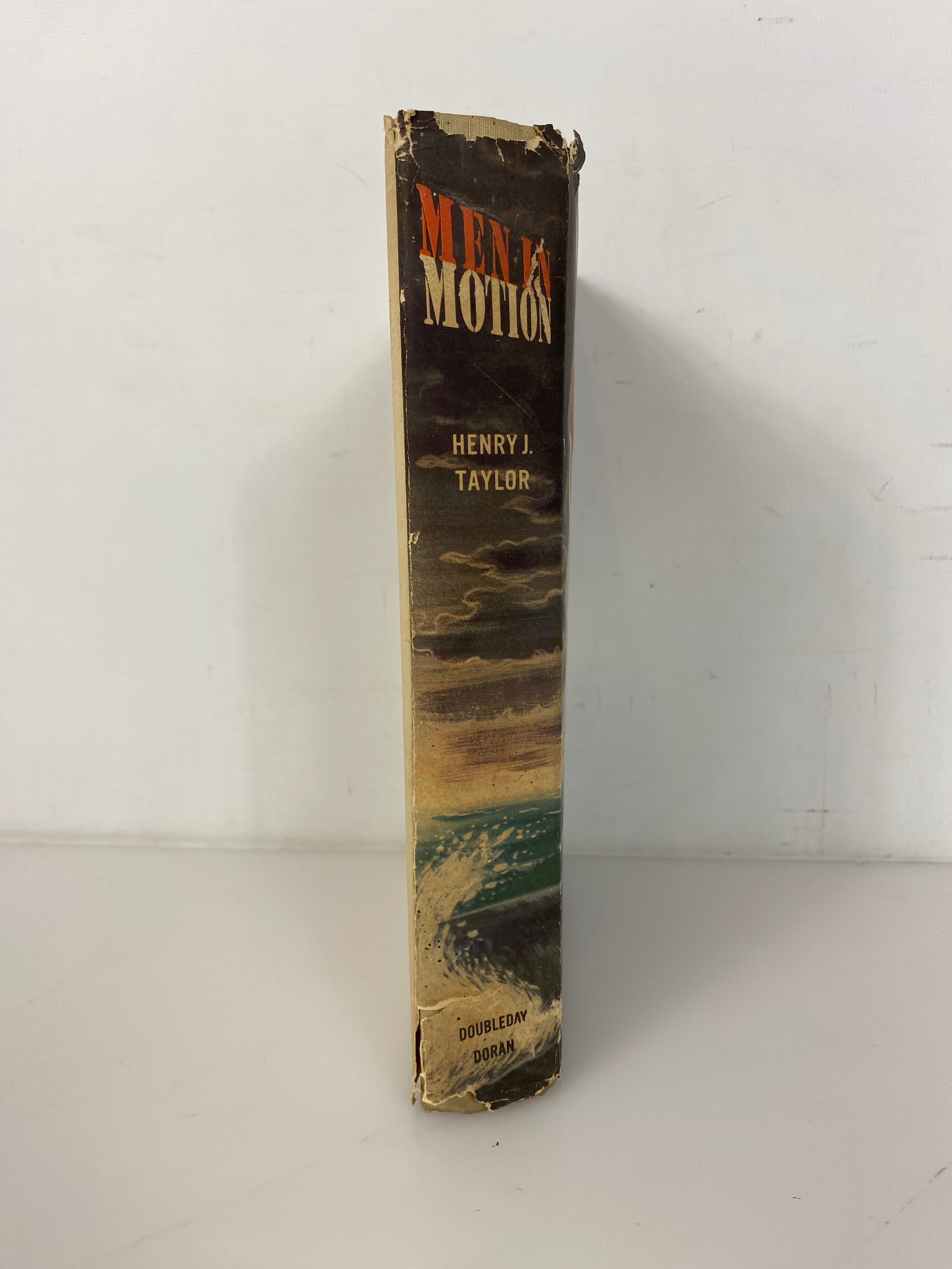 Men in Motion by Henry J. Taylor 1943 Vintage HC DJ