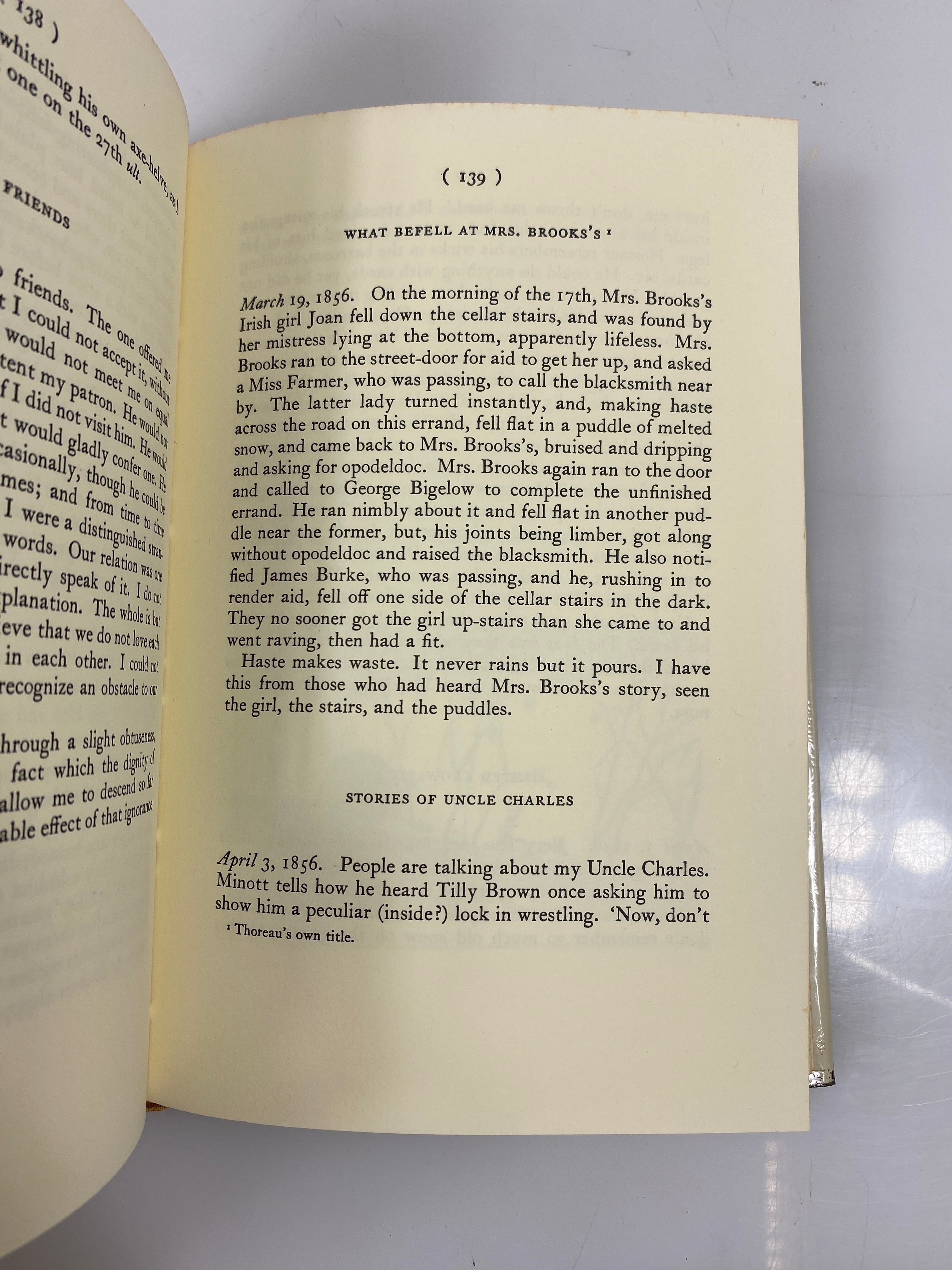 Men of Concord by Thoreau Bonanza Books 1936 HCDJ