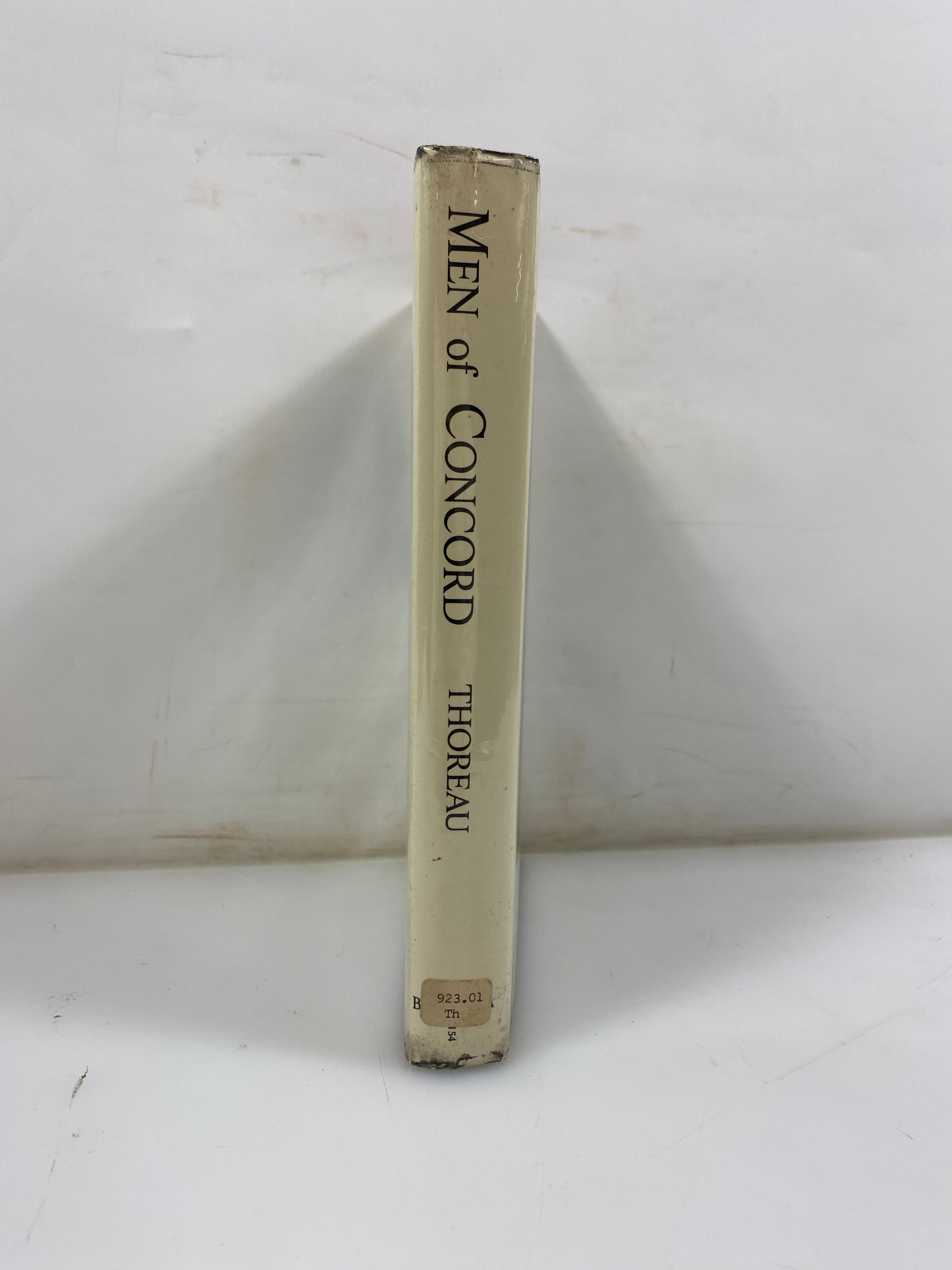 Men of Concord by Thoreau Bonanza Books 1936 HCDJ