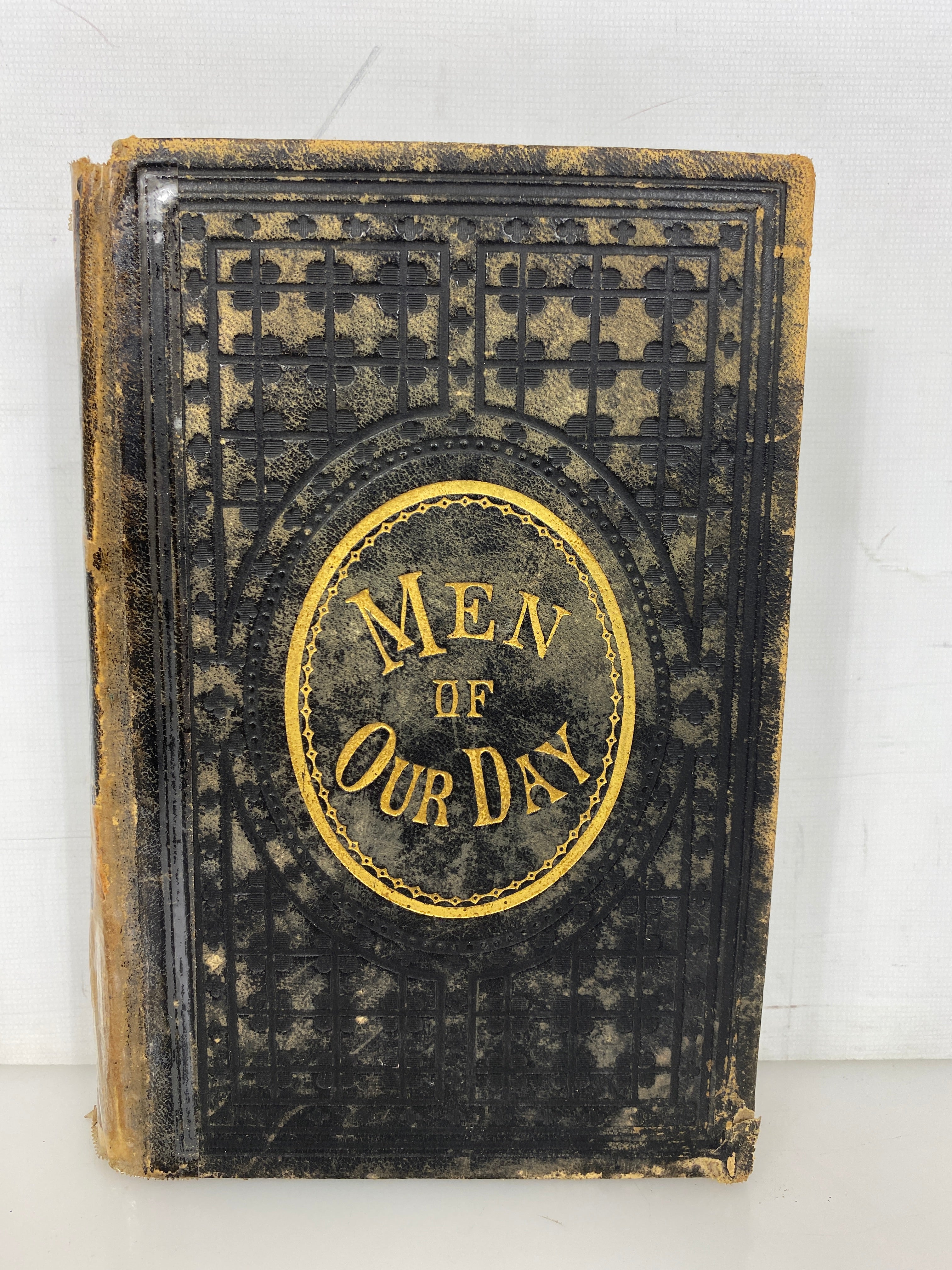 Men of Our Day or Biographical Sketches Brockett 1868 Antique HC