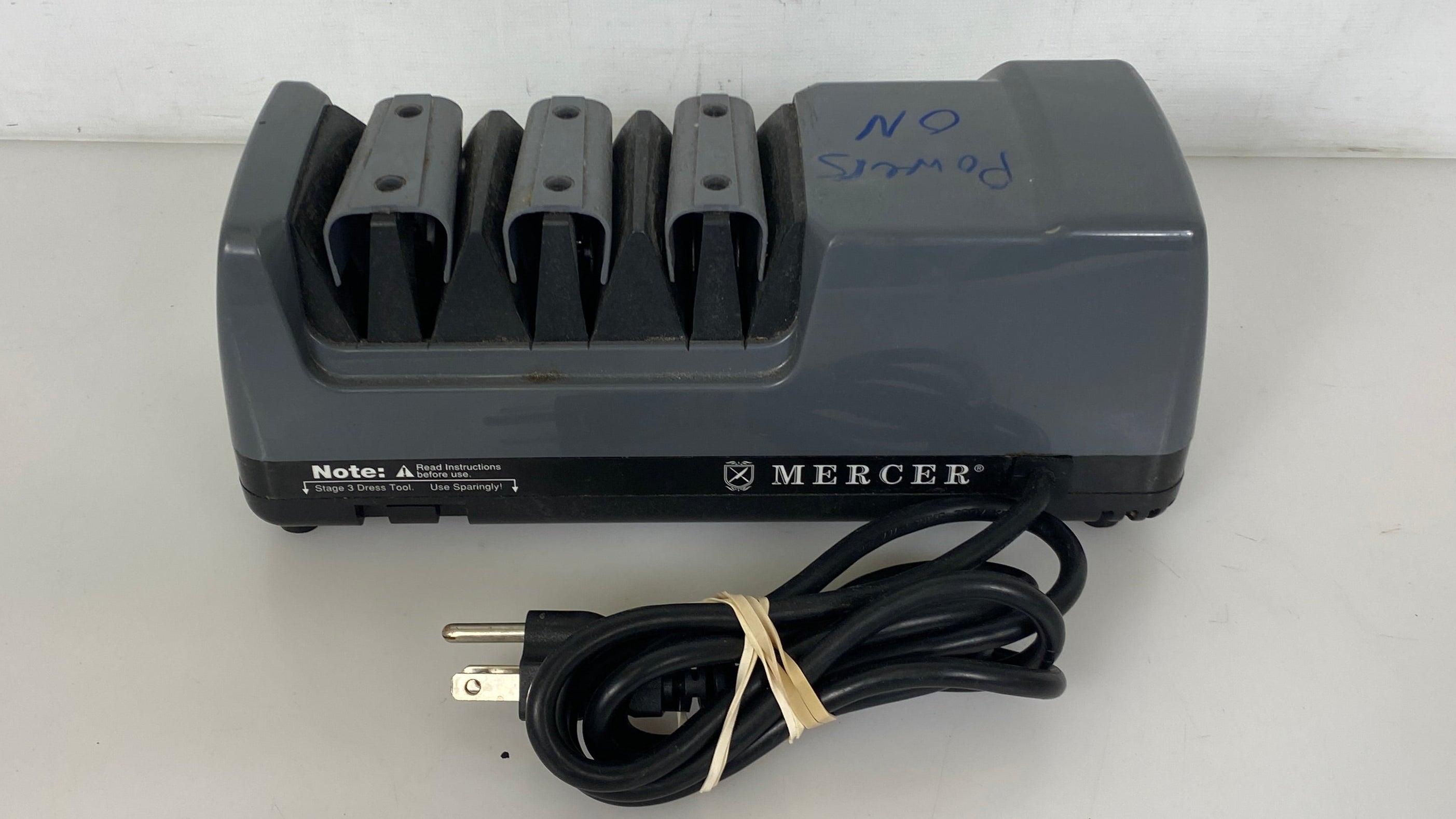 Mercer Triple Diamond Knife Sharpener (Powers On)