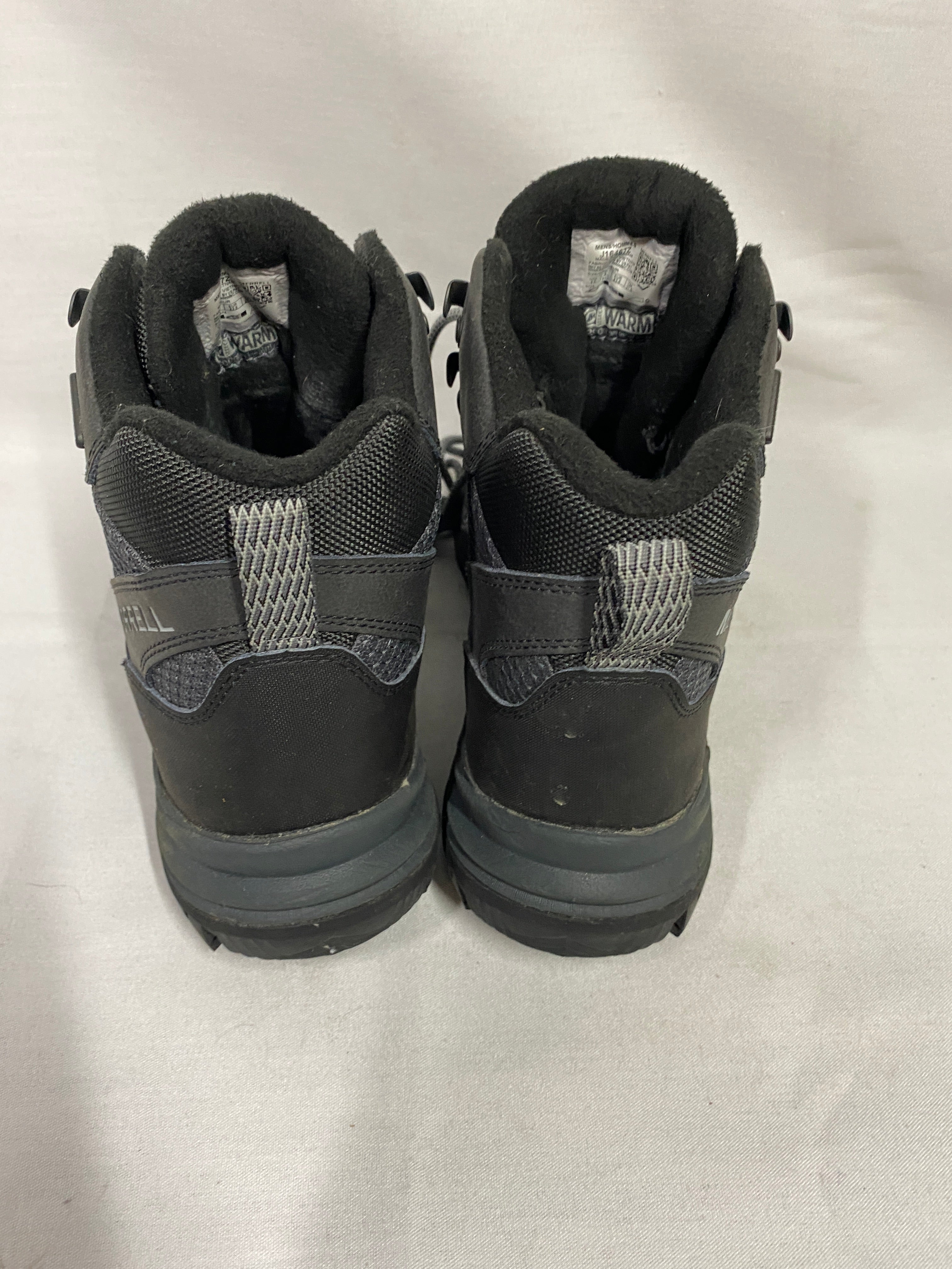 Merrell Men's Black Waterproof Hiking Boots 9.5