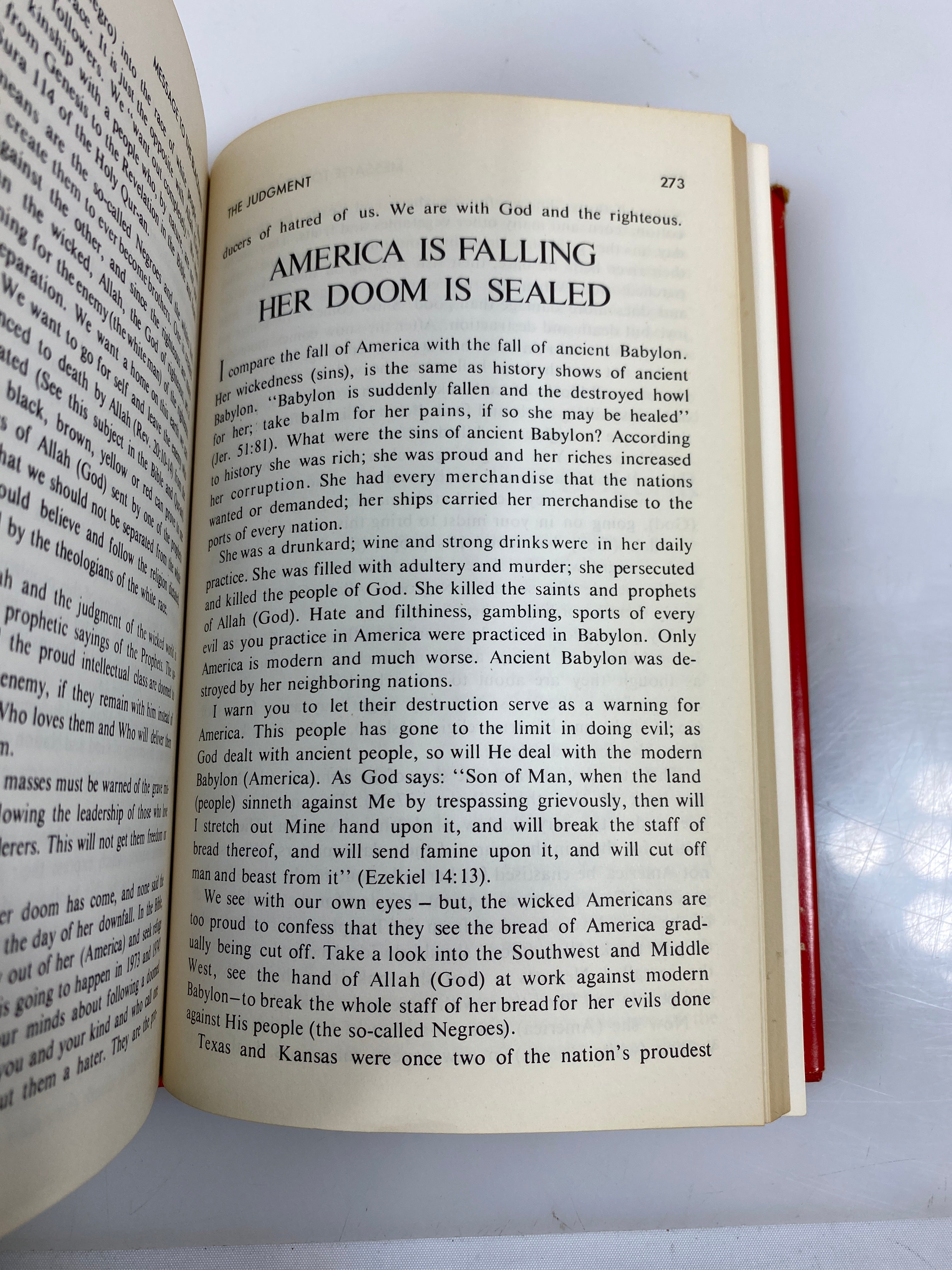 Message to the Blackman in America by Elijah Muhammad 1965 HCDJ