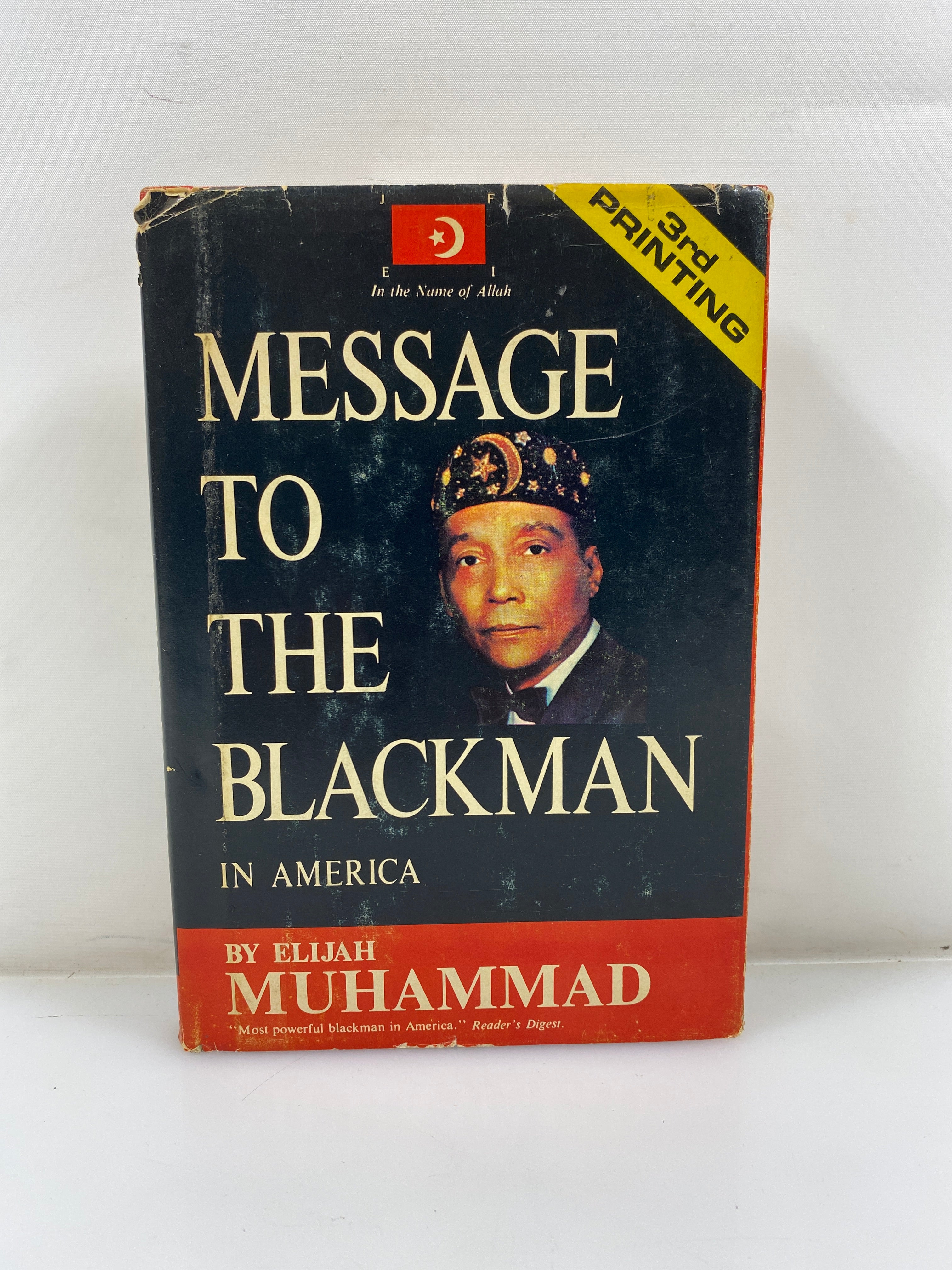 Message to the Blackman in America by Elijah Muhammad 1965 HCDJ