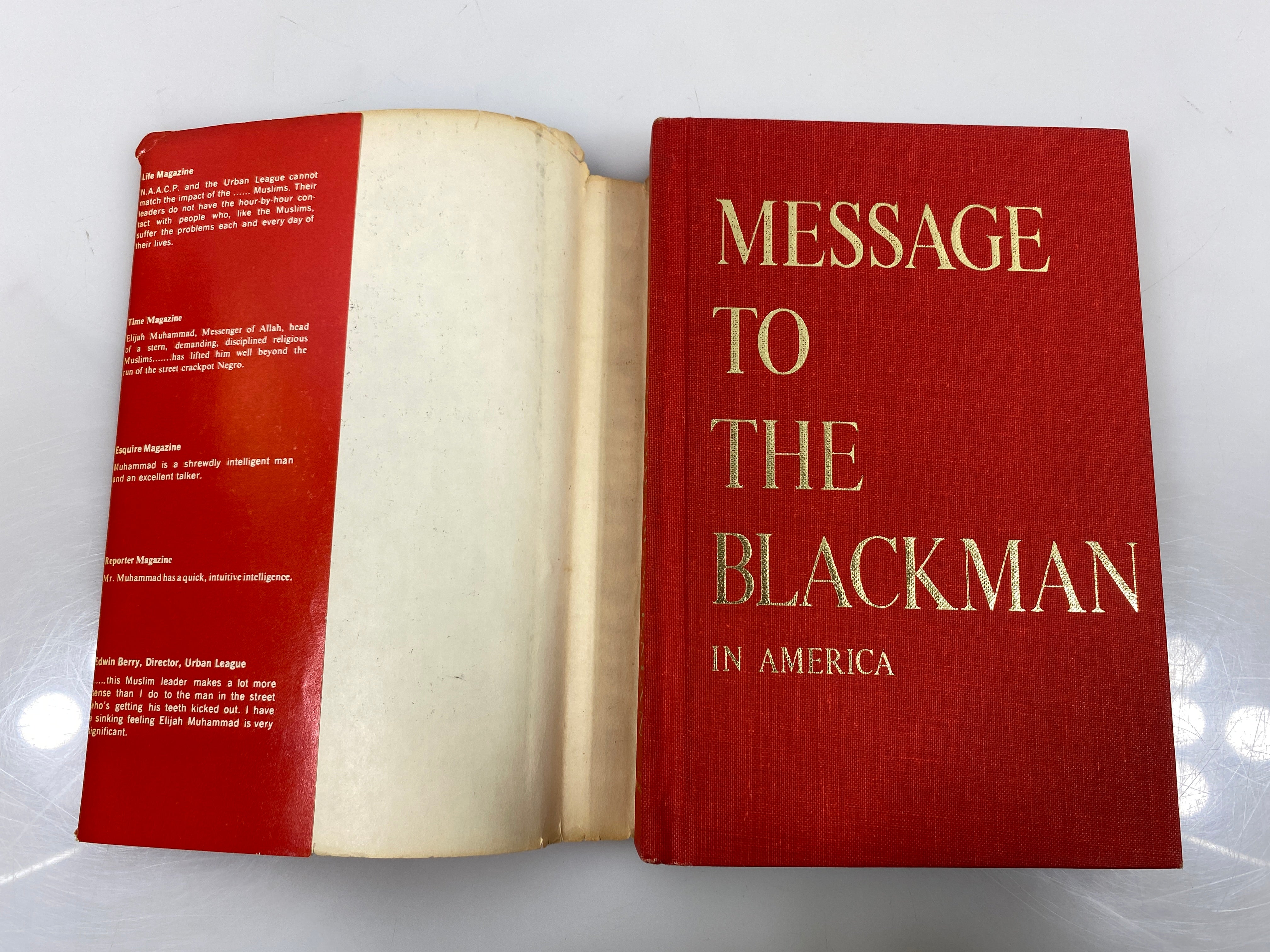 Message to the Blackman in America by Elijah Muhammad 1965 HCDJ