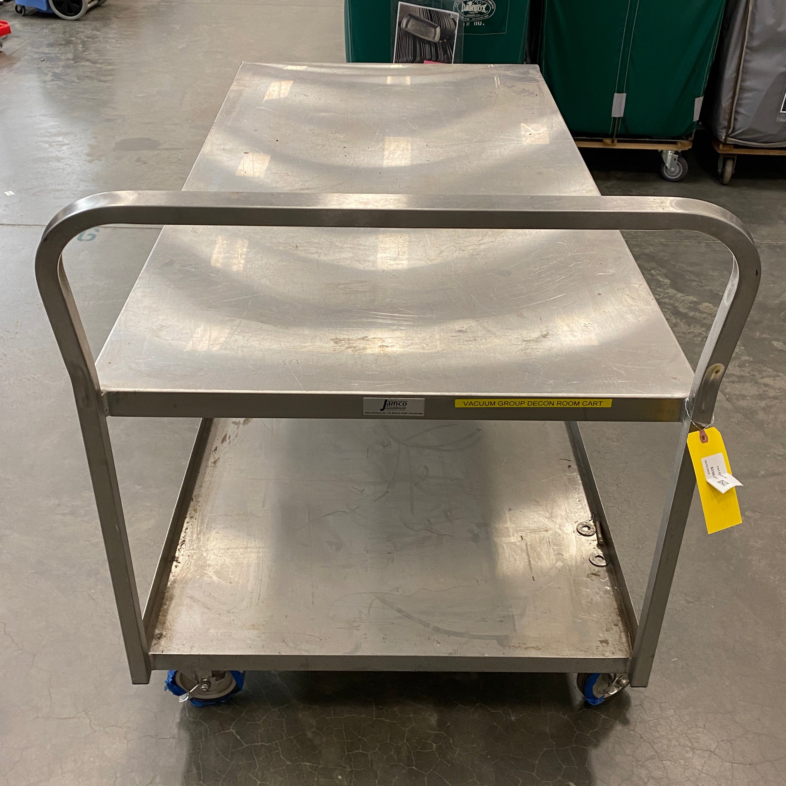 Metal 2 Tier Handled Cart
