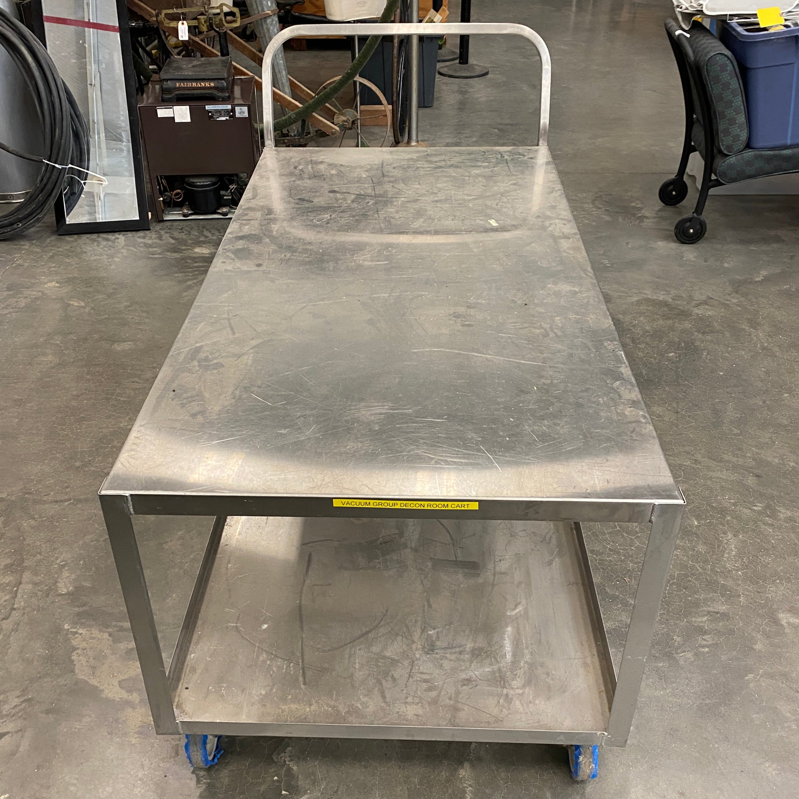 Metal 2 Tier Handled Cart
