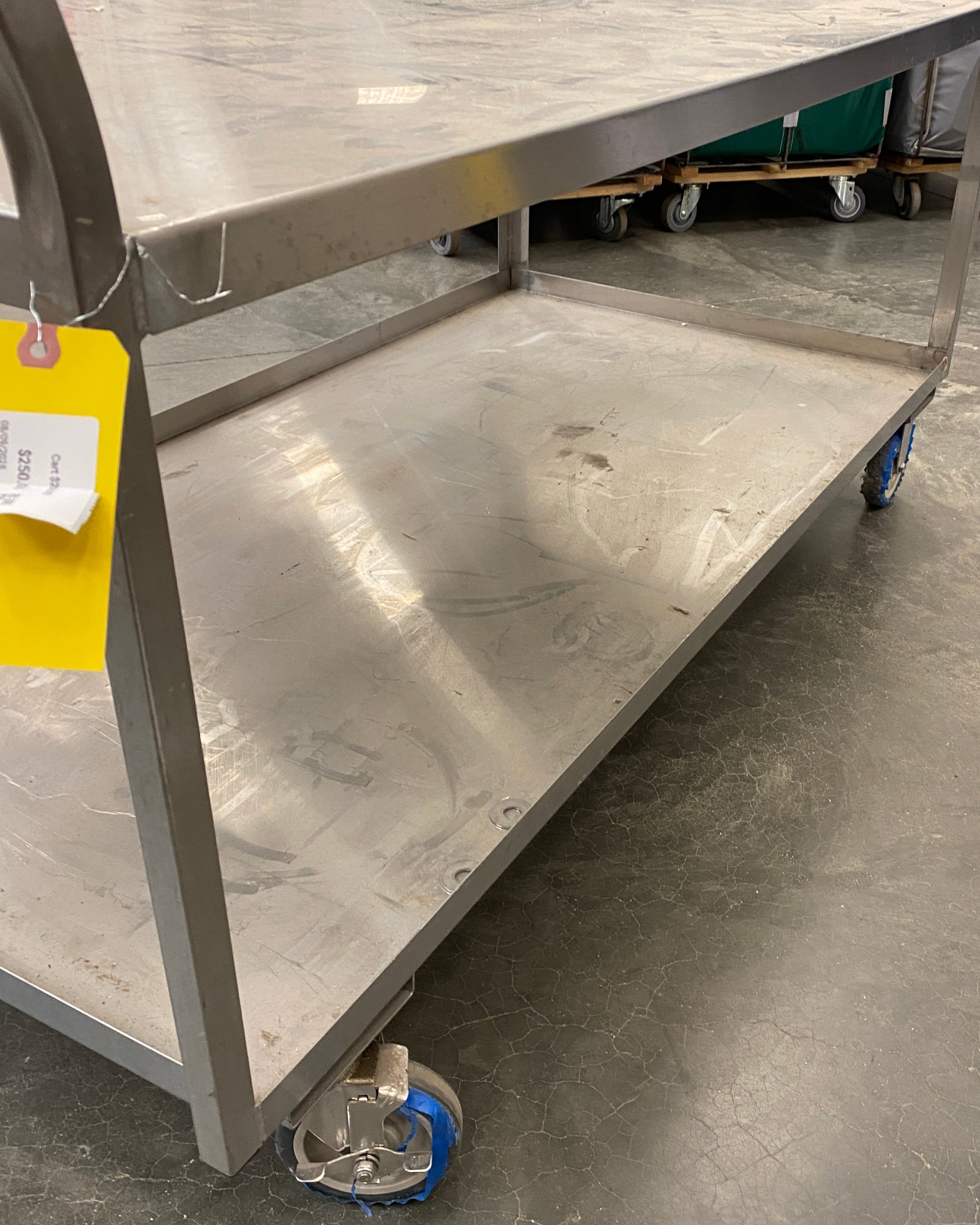 Metal 2 Tier Handled Cart