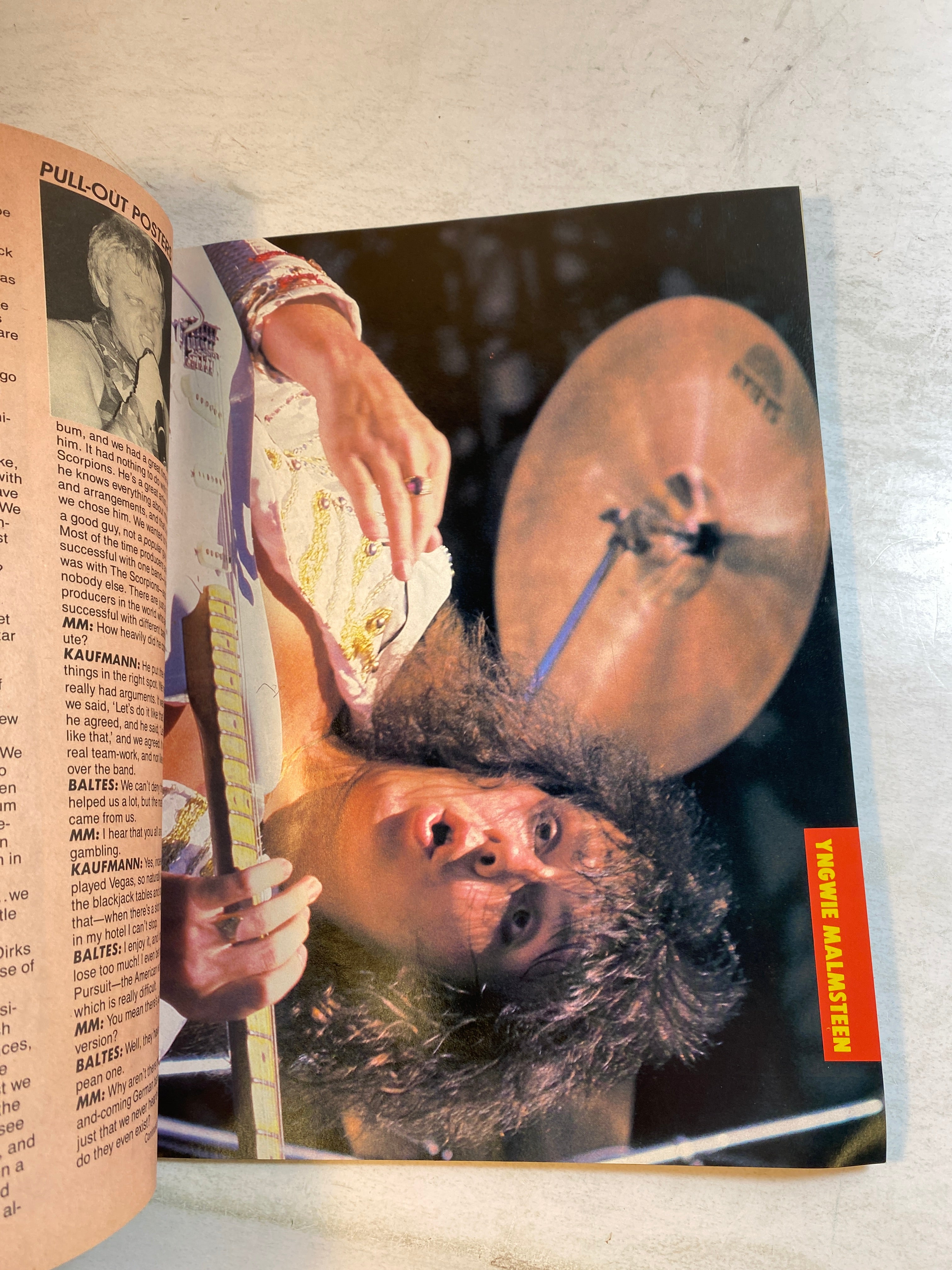 Metal Mania #3 February 1985 Motley Crue WASP