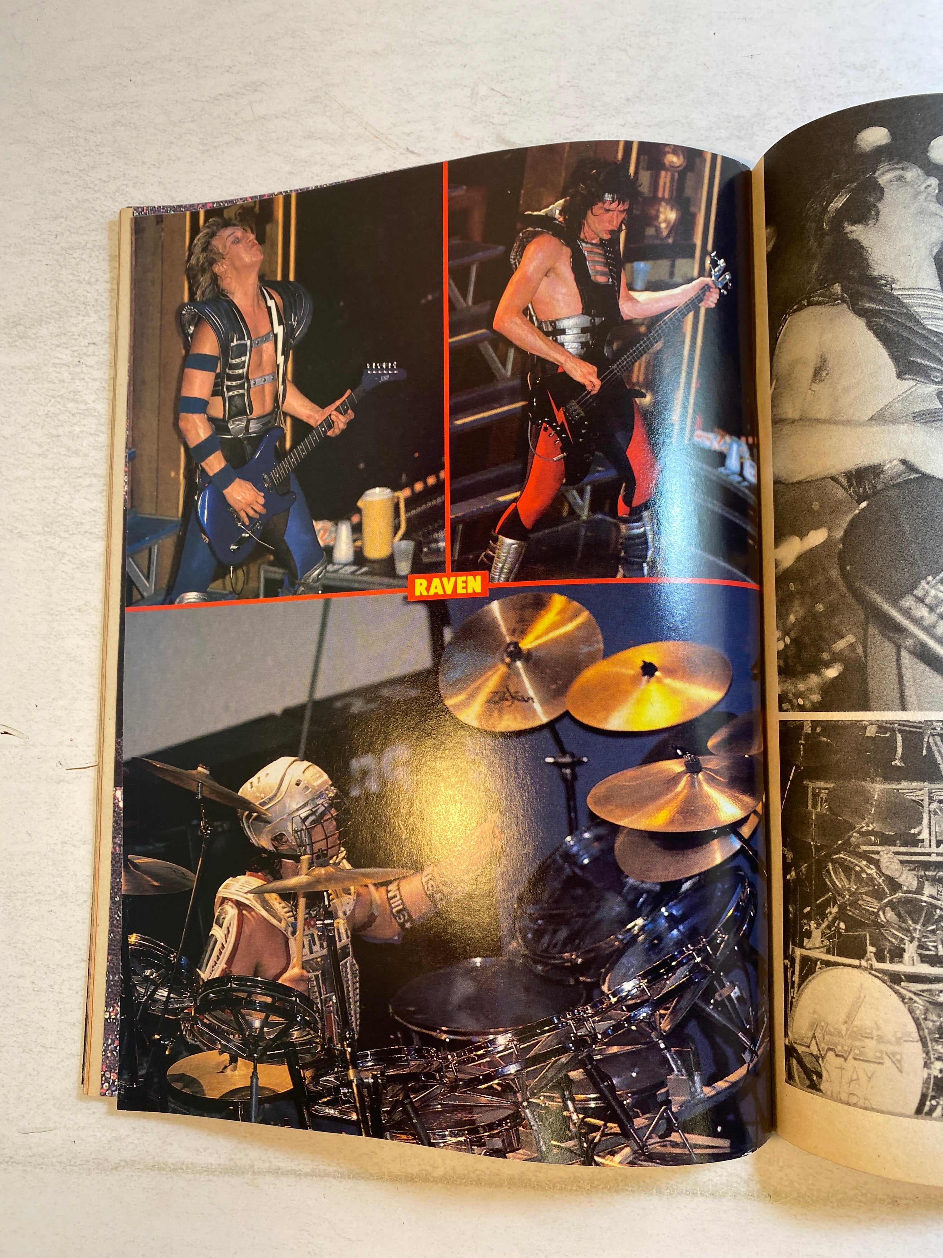 Metal Mania #5 May 1986 Ozzy Motley Crue