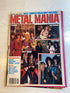 Metal Mania Magazine #6 July 1986 Kiss Foldout Poster