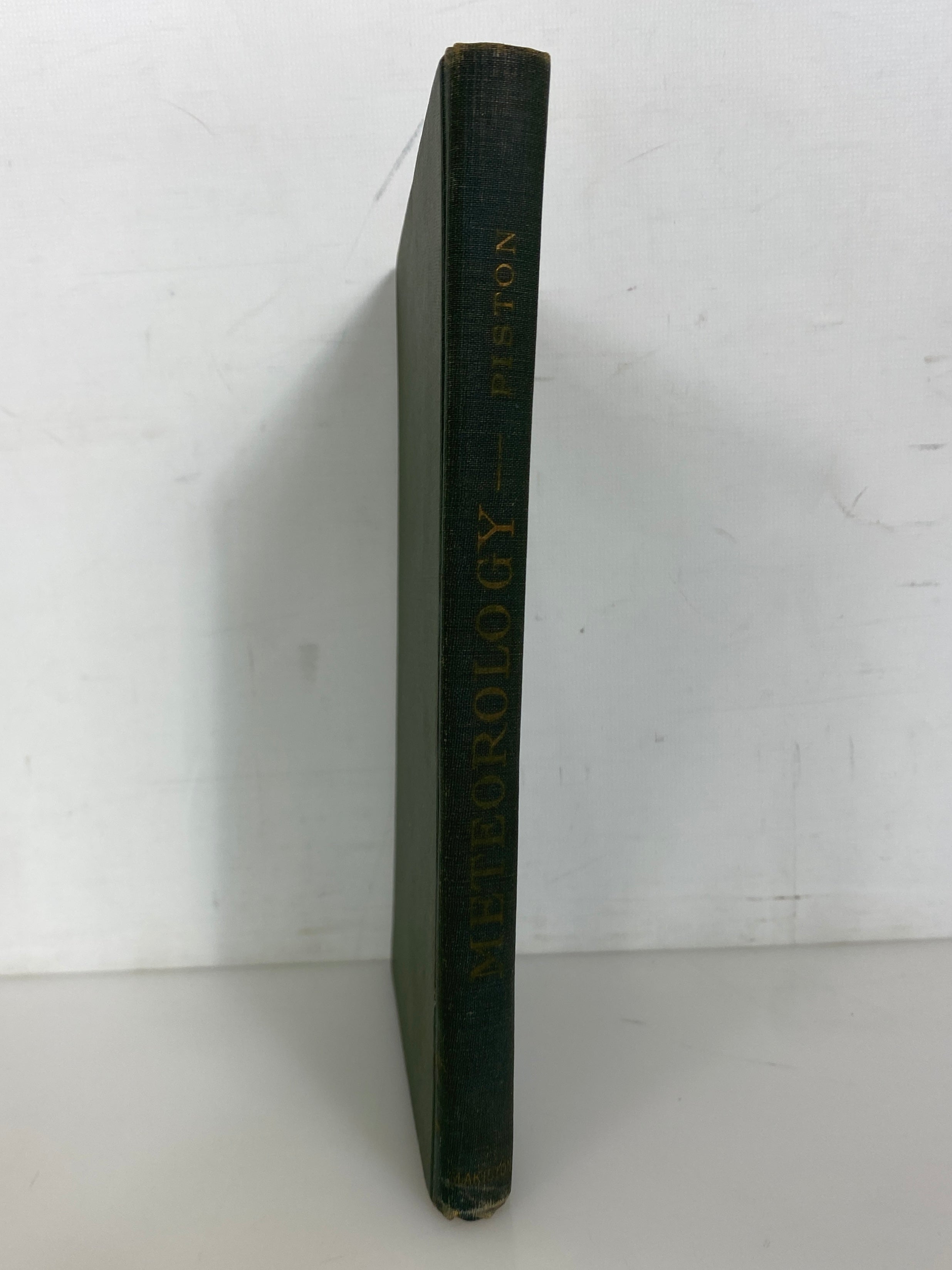 Meteorology by Donald S. Piston 1931 Blakiston Vintage HC