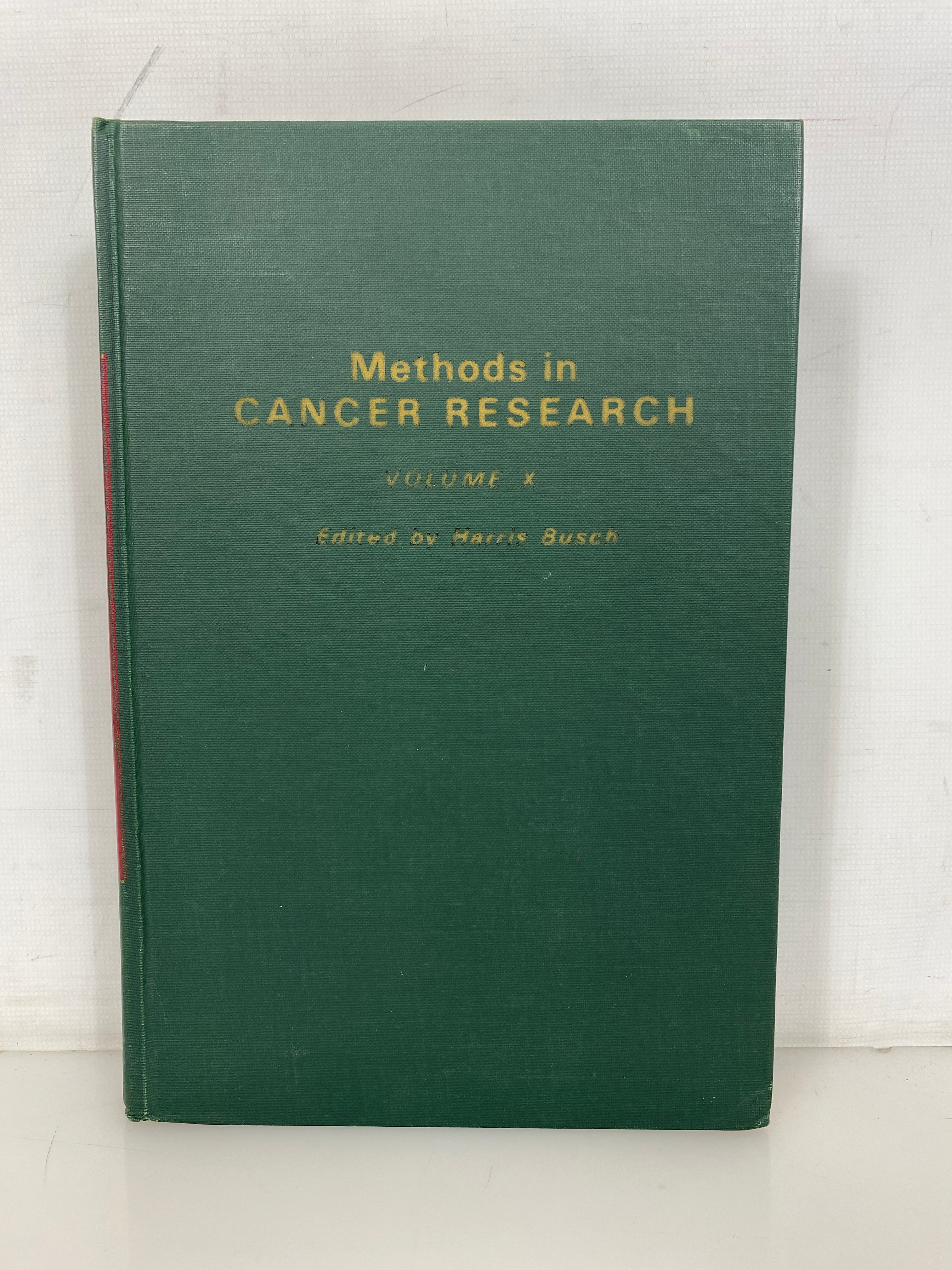 Methods in Cancer Research Volume X Harris Busch 1973 Academic Press HC