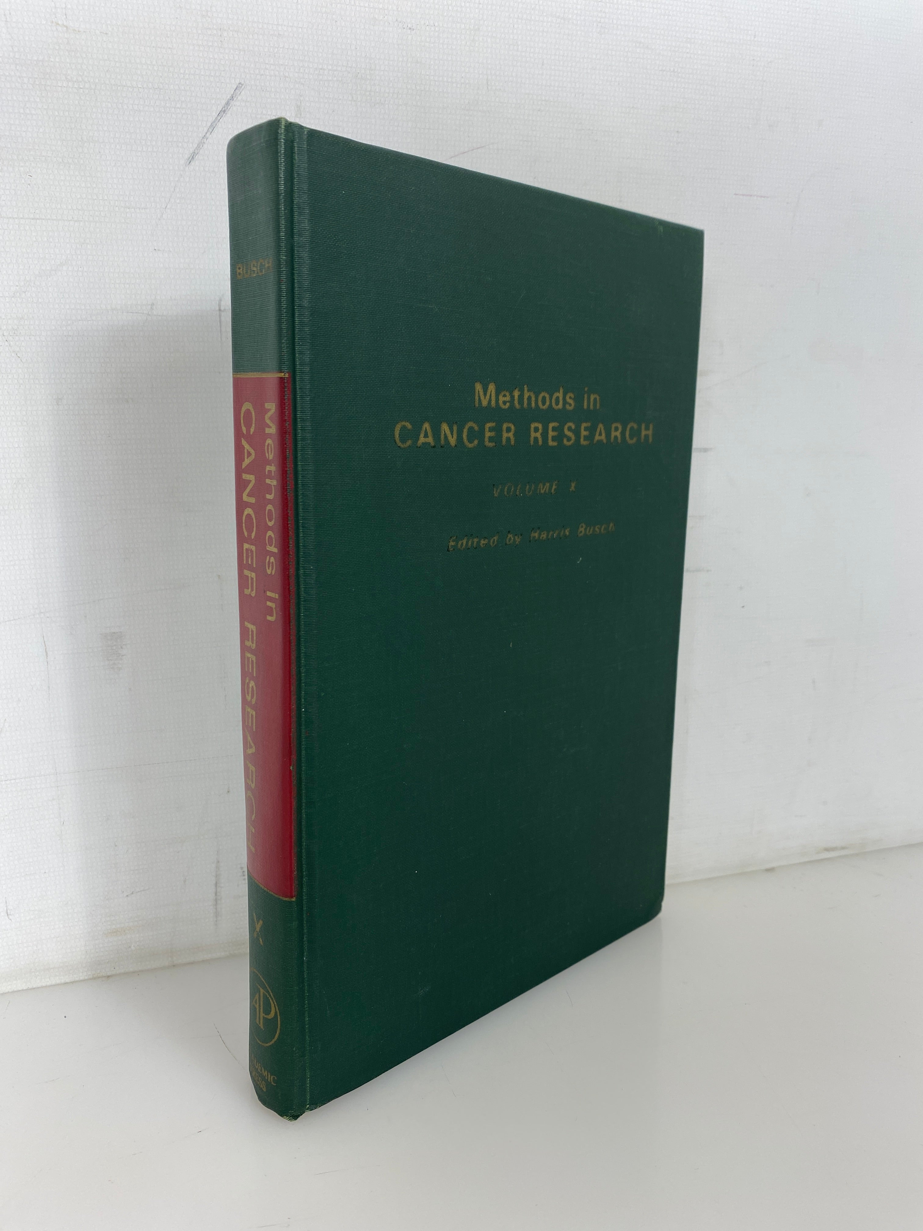 Methods in Cancer Research Volume X Harris Busch 1973 Academic Press HC