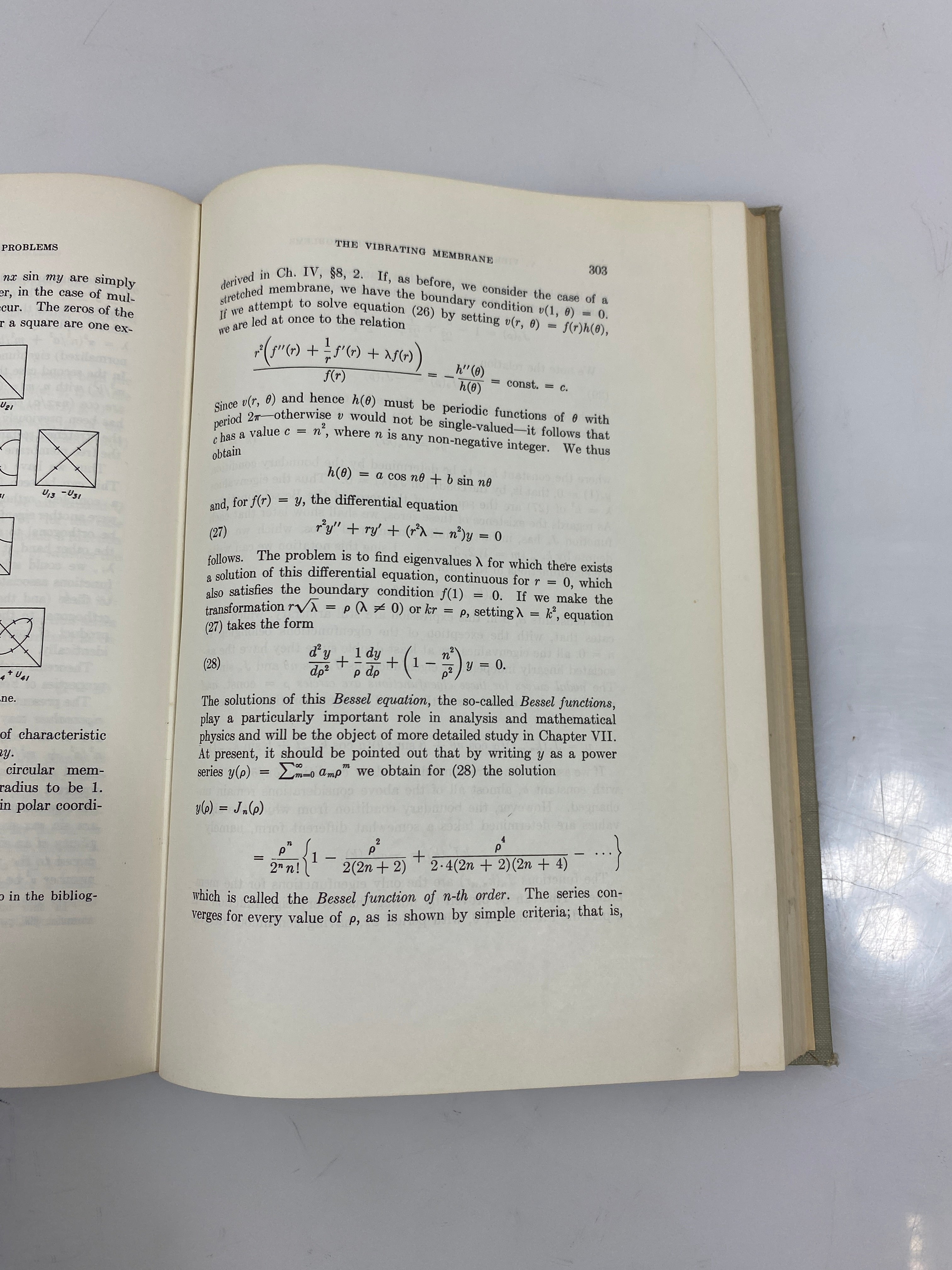 Methods of Mathematical Physics Vol I by Curant/Hilbert Ex-library 1965 HC