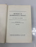 Methods of Mathematical Physics Vol I by Curant/Hilbert Ex-library 1965 HC