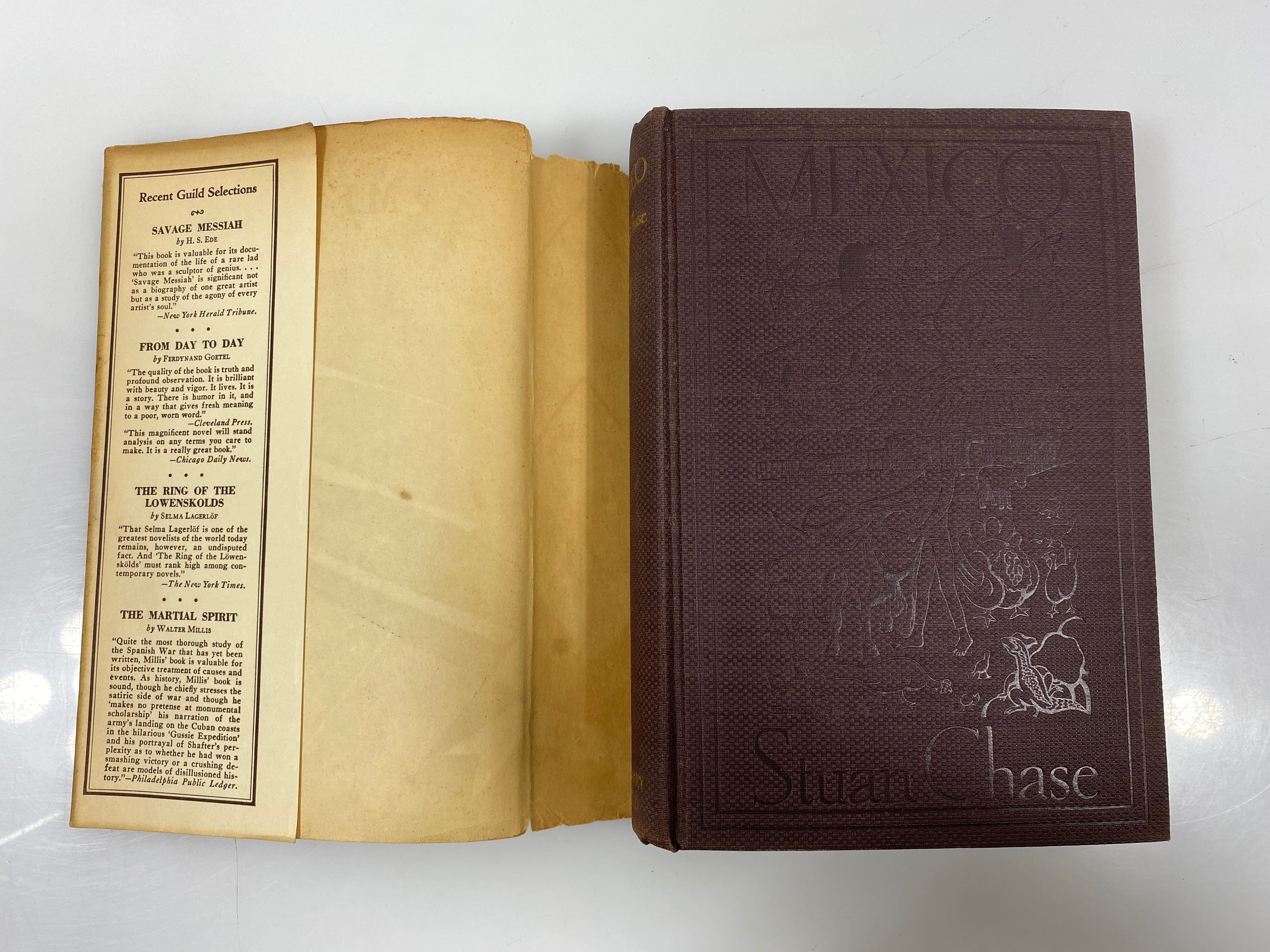 Mexico: A Study of Two Americas Chase 1931 HCDJ