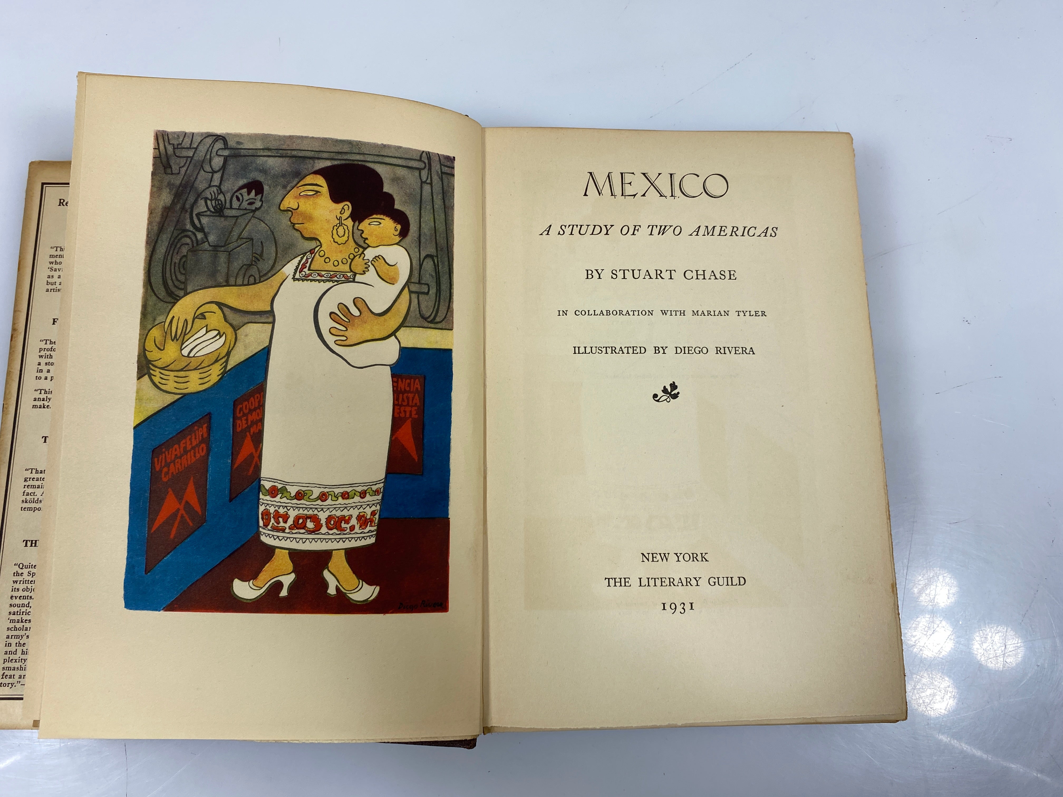 Mexico: A Study of Two Americas Chase 1931 HCDJ