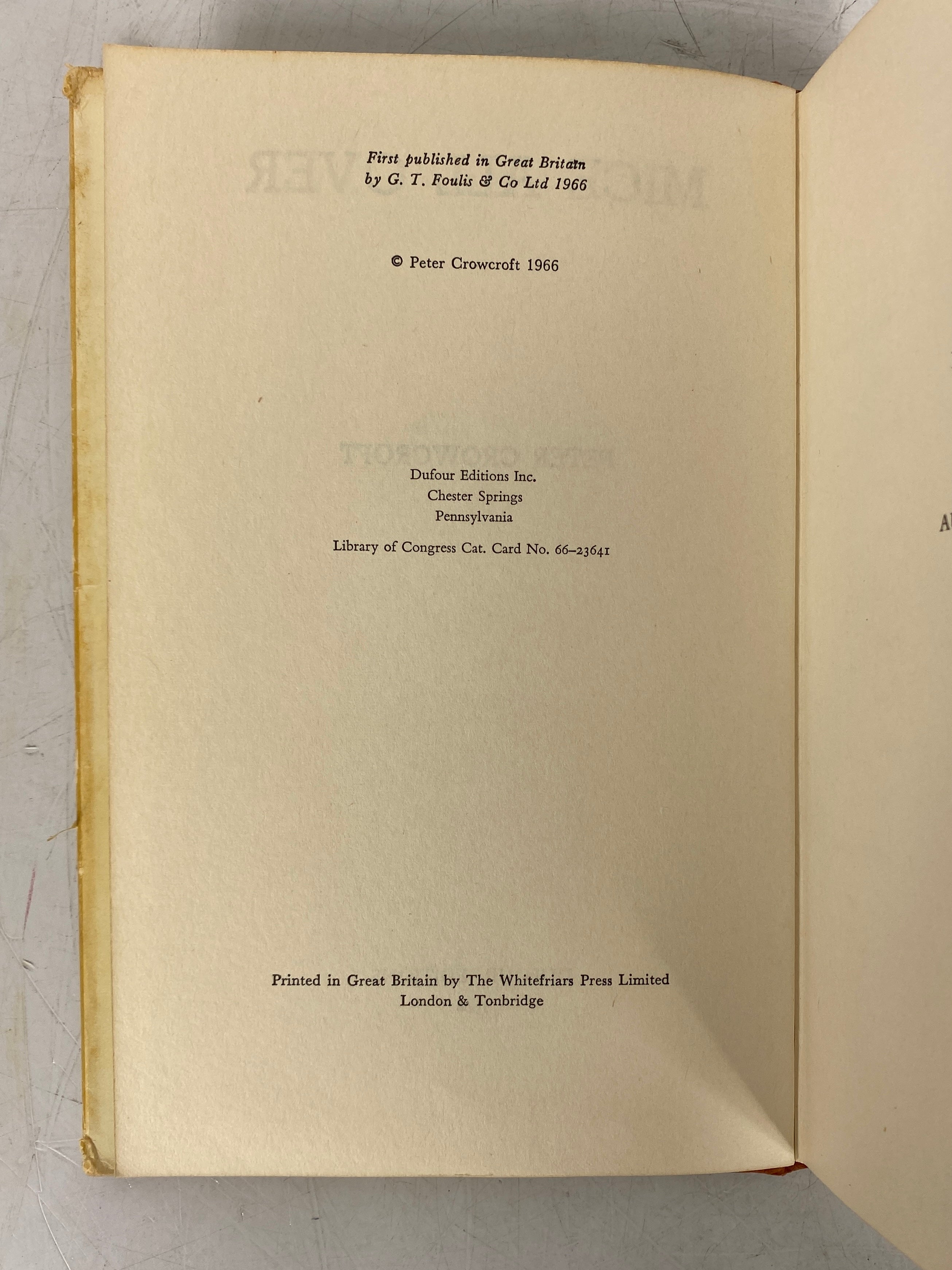 Mice All Over by Peter Crowcroft 1966 Dufour Editions Inc HC DJ