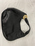 Michael Kors Black Pebbled Leather and Gold Large Sholder Bag