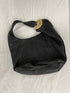 Michael Kors Black Pebbled Leather and Gold Large Sholder Bag
