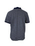 Michael Kors Blue and White striped Polo Men's Size L