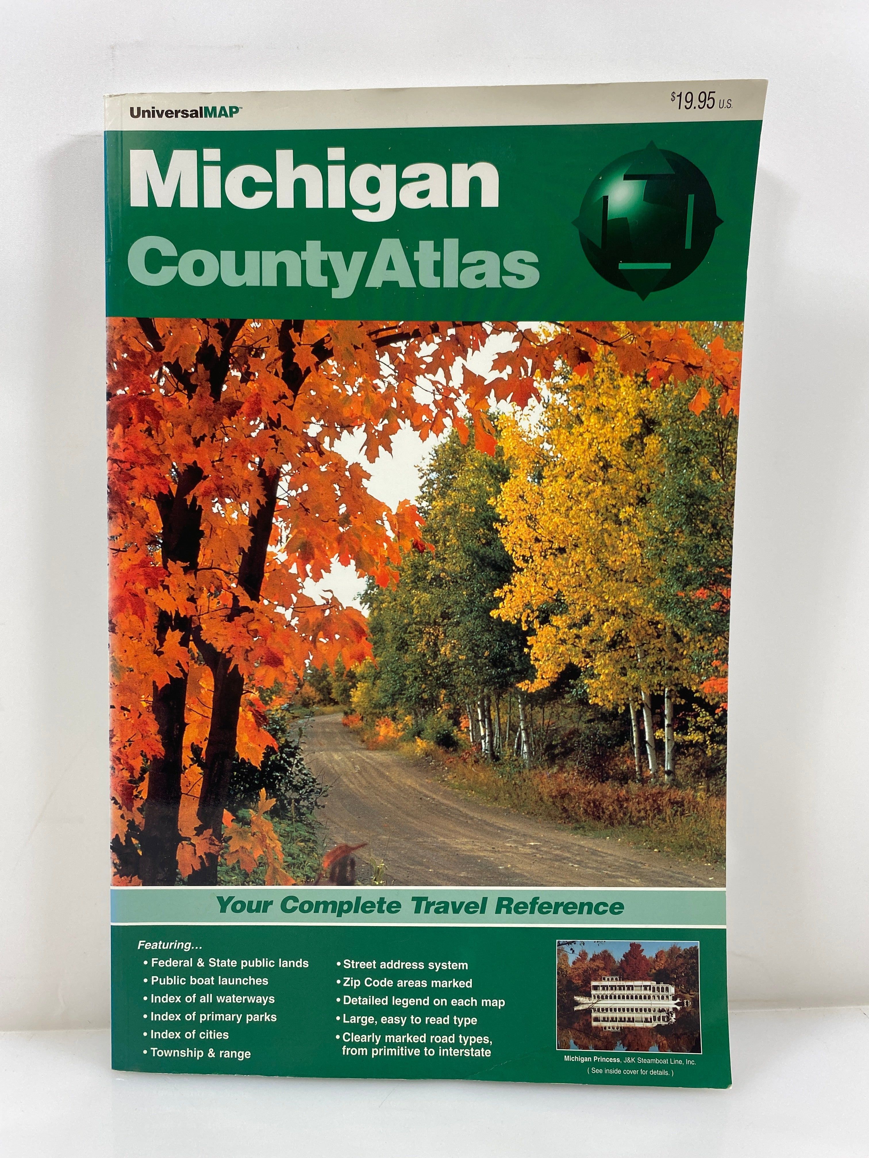 Michigan County Atlas UniversalMap SC