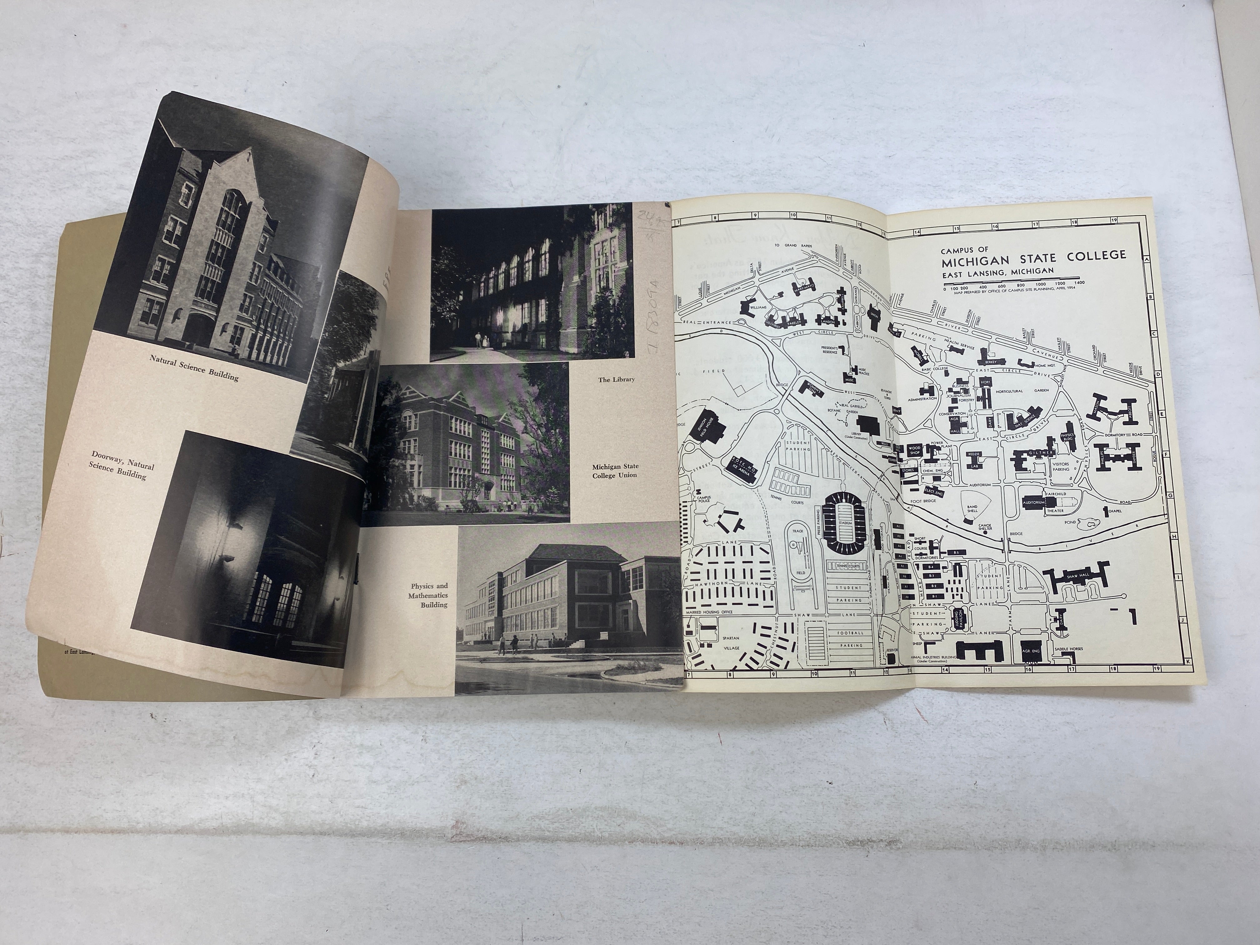 Michigan State Catalog 1954-1955 Centennial Edition SC