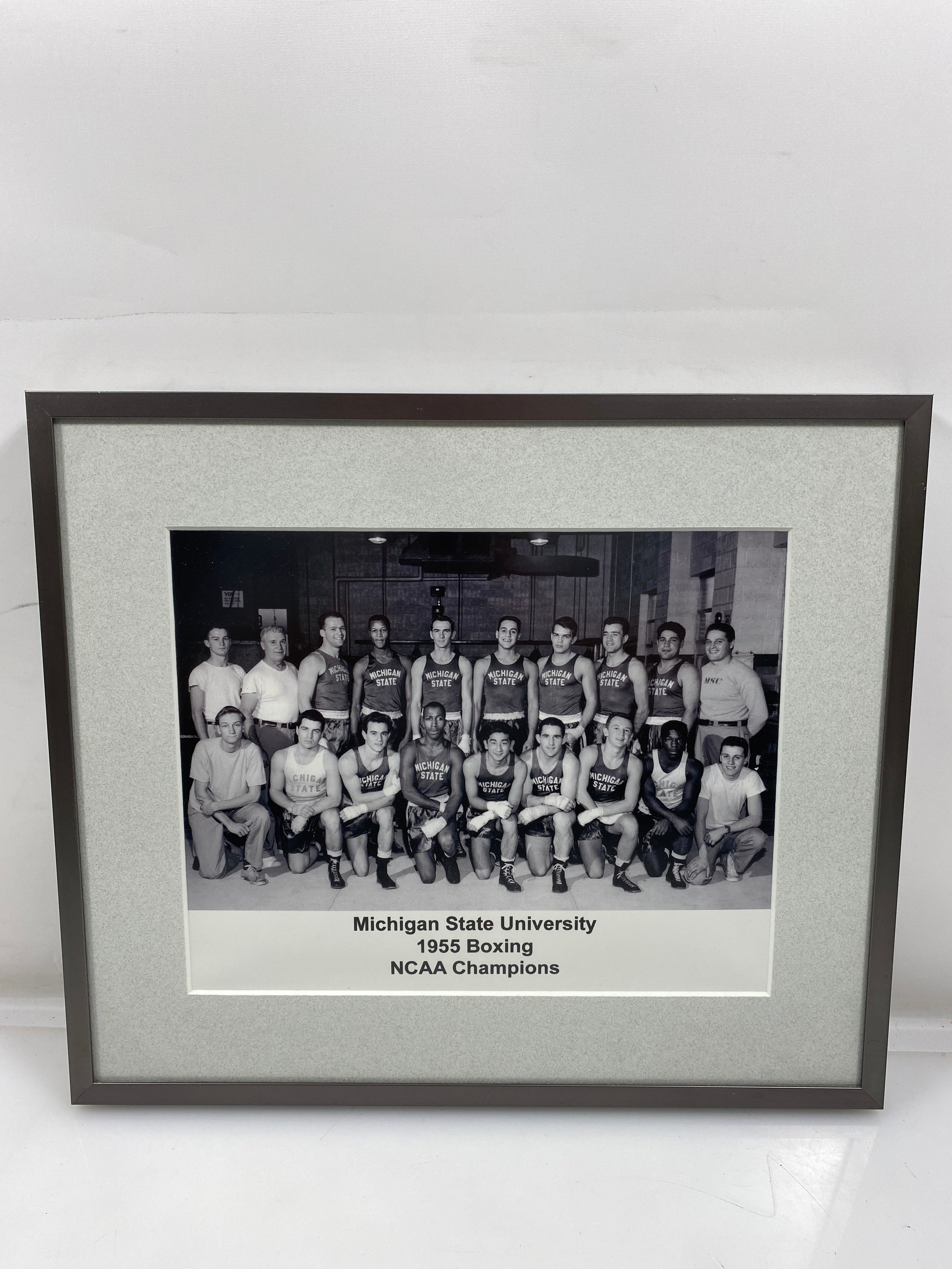 Michigan State University 1955 Boxing NCAA Champions Photo