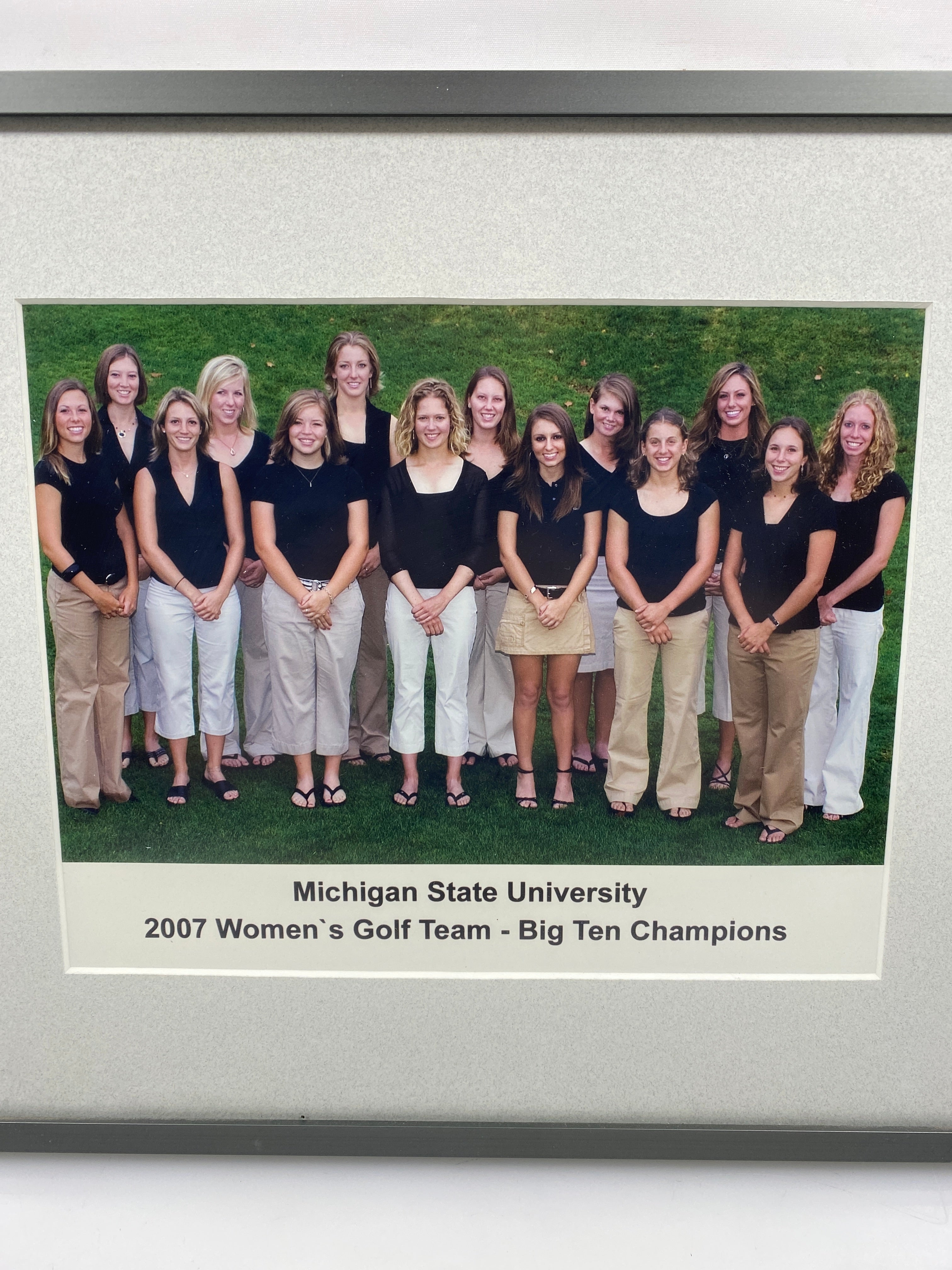 Michigan State University 2007 Women's Golf Team - Big Ten Champions