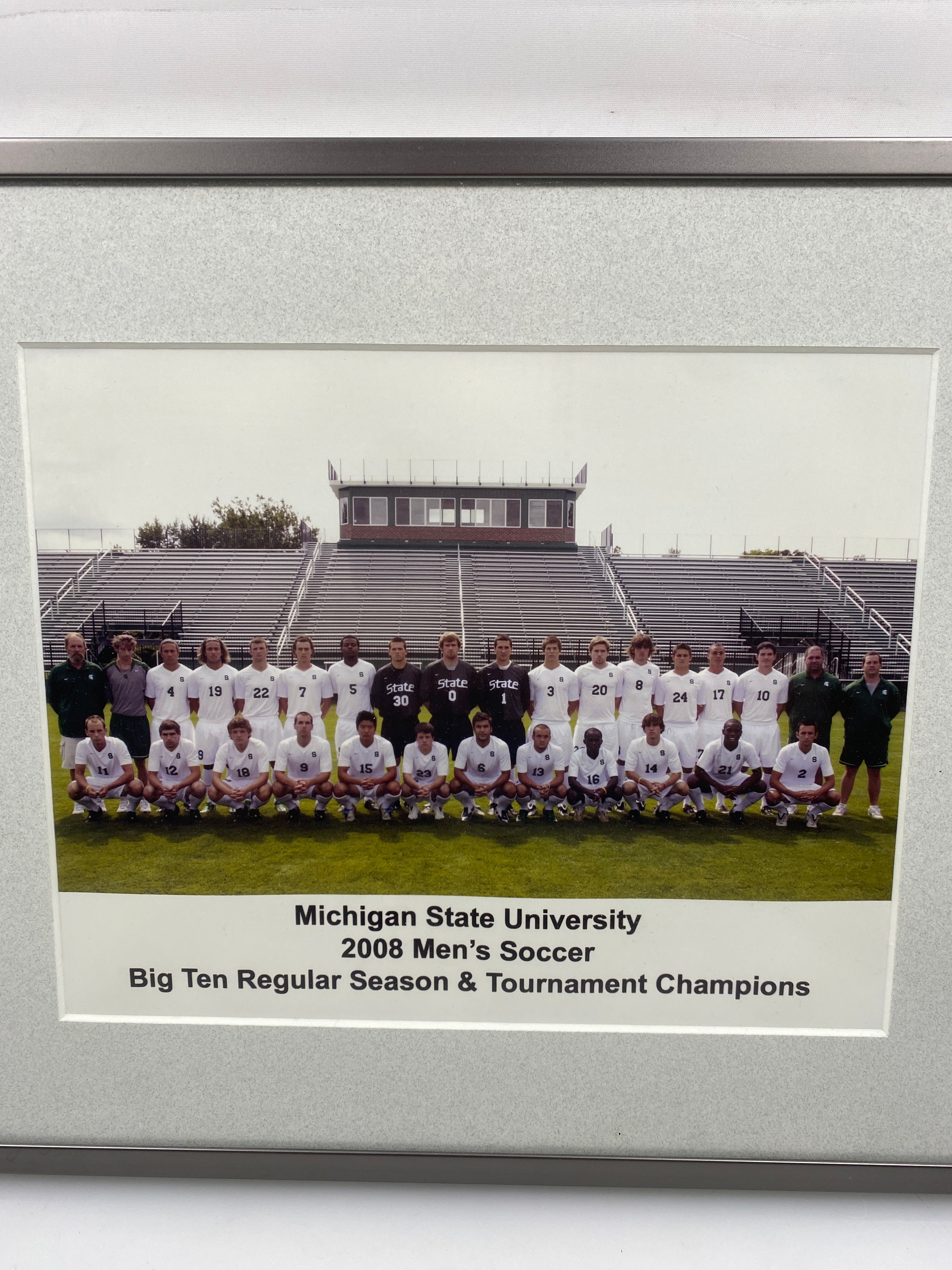 Michigan State University 2008 Men's Soccer Team - Big Ten Regular Seasons & Tournament Champions