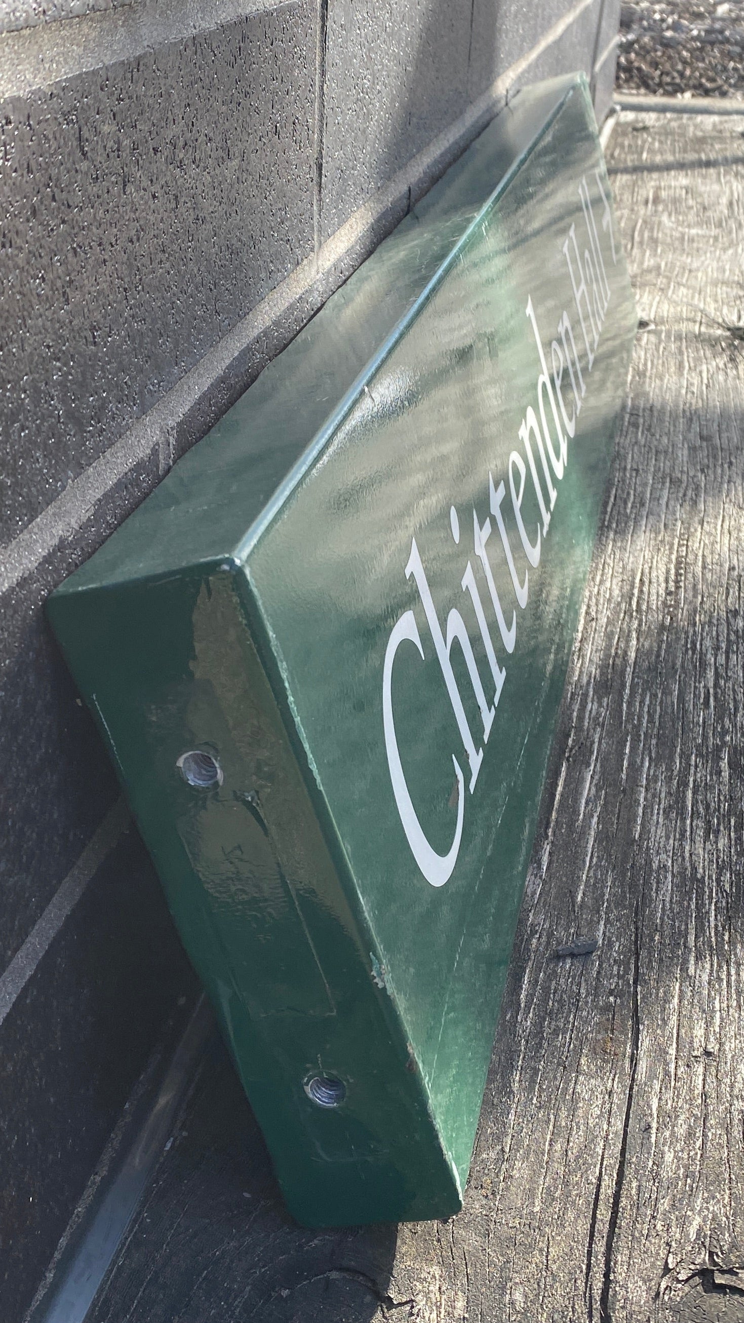 Michigan State University Chittenden Hall Sign