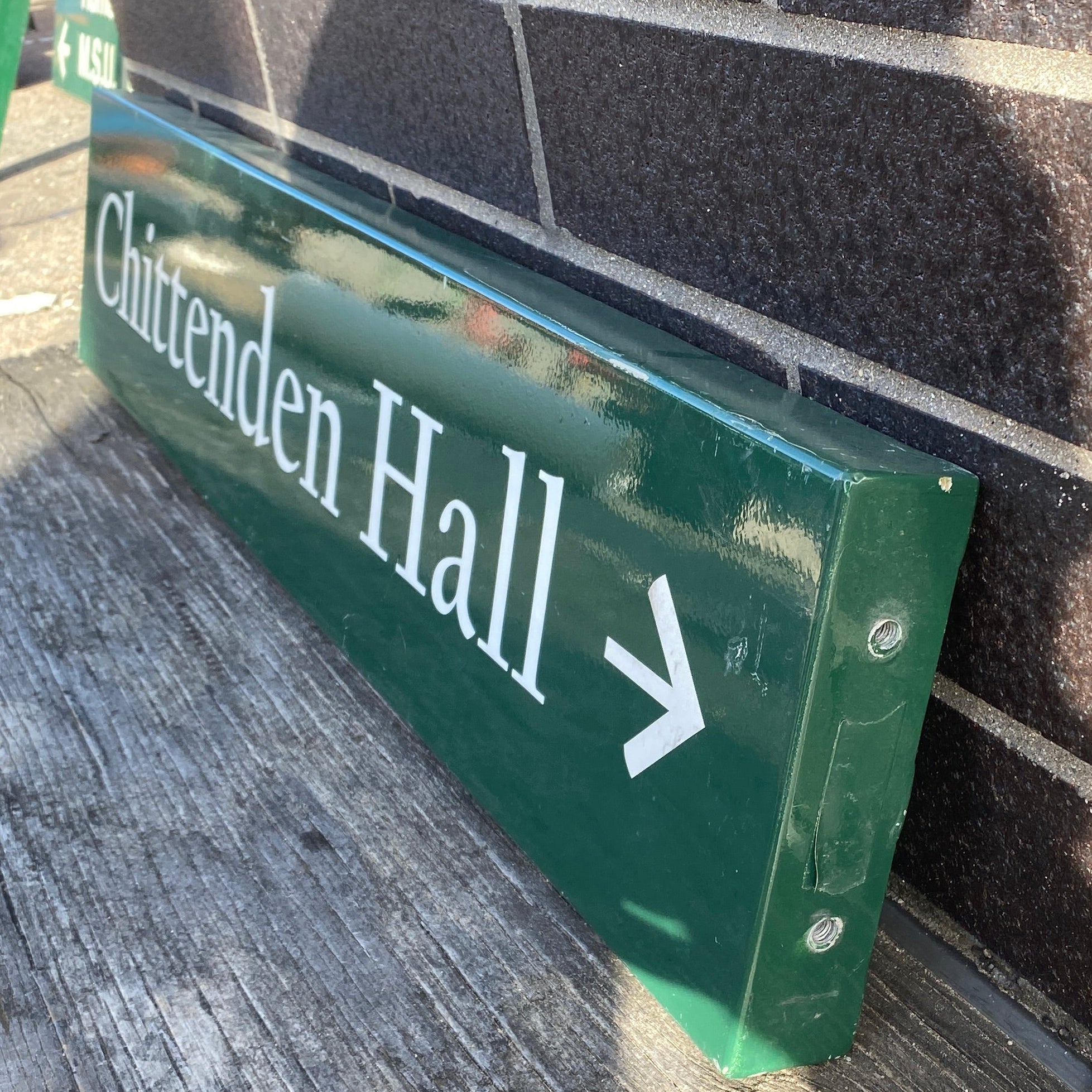 Michigan State University Chittenden Hall Sign