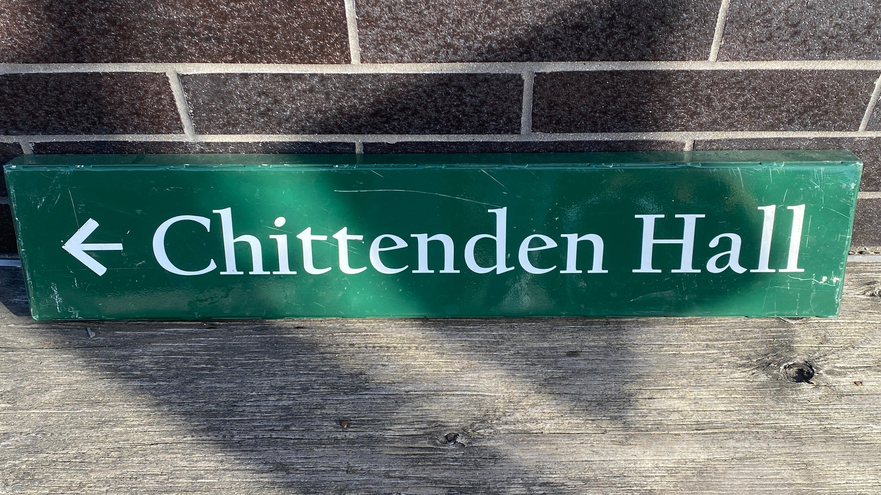 Michigan State University Chittenden Hall Sign