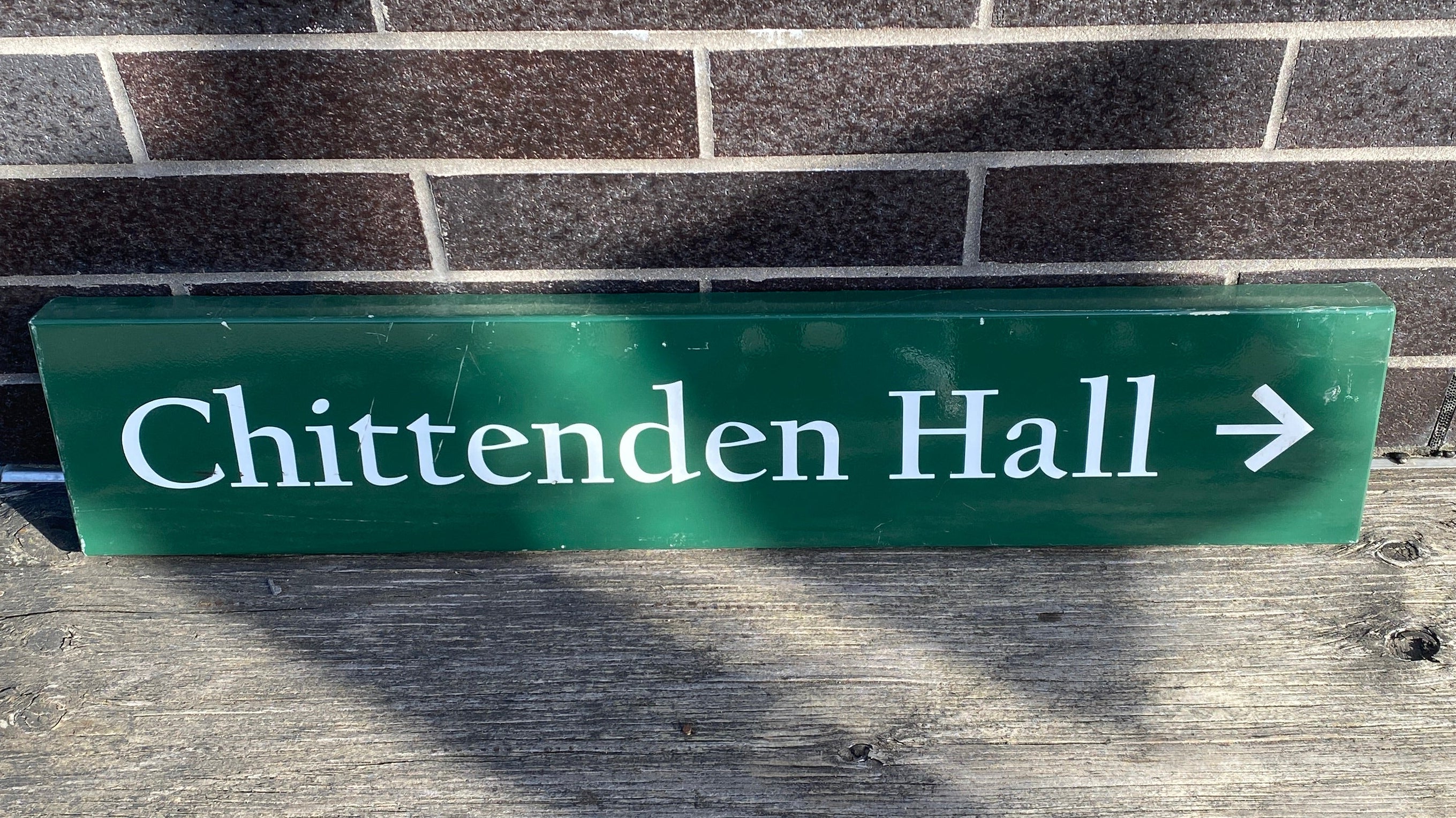 Michigan State University Chittenden Hall Sign