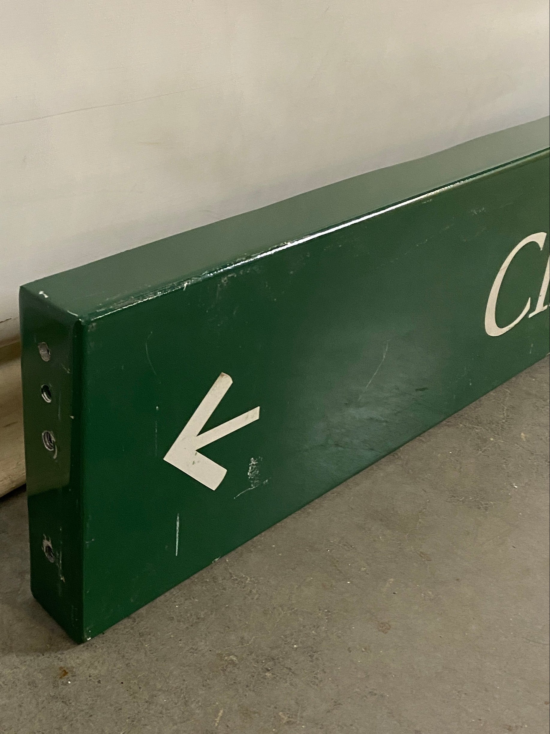 Michigan State University "Clinical Center" Sign
